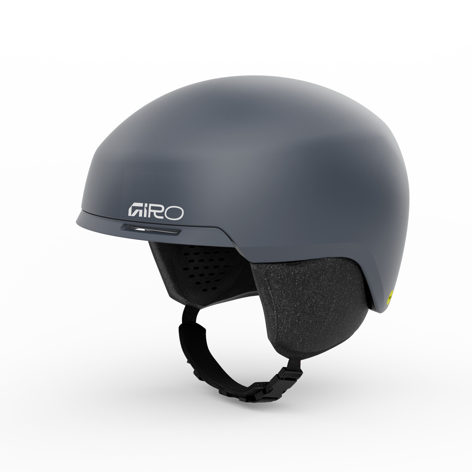 Skischutzhelm, Schneesporthelm, grauer Helm, Schaum-Ohrenschutz, verstellbares Band