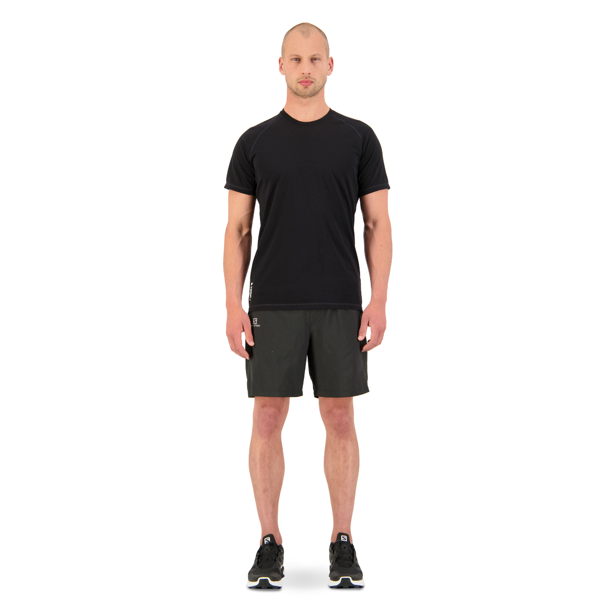Temple Merino Air-Con T-Shirt Mons Royale Temple Merino Air-Con T-Shirt Black, vue 3