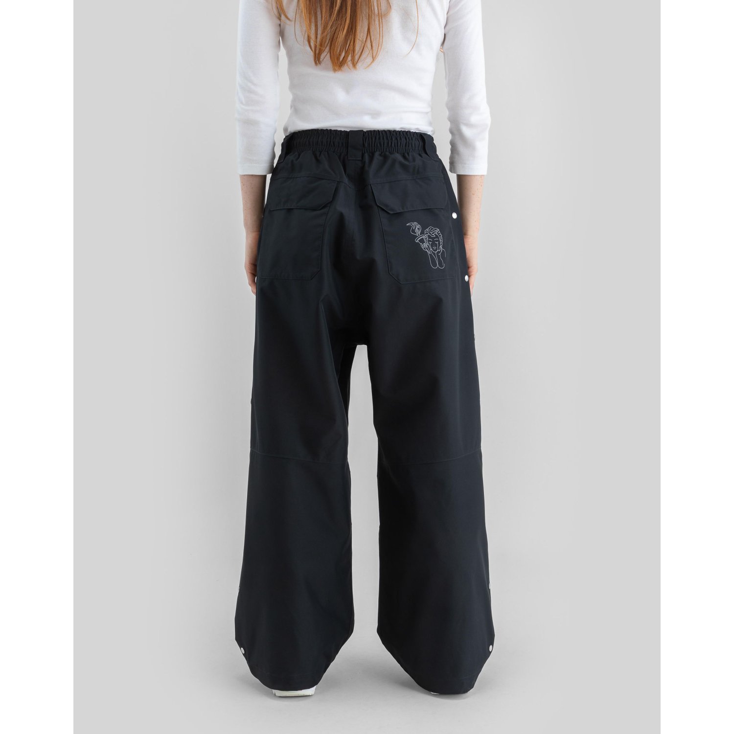 Park Pants Sdb 2L Hose, Schnee?, Baggy, Schneehose, Große Passform