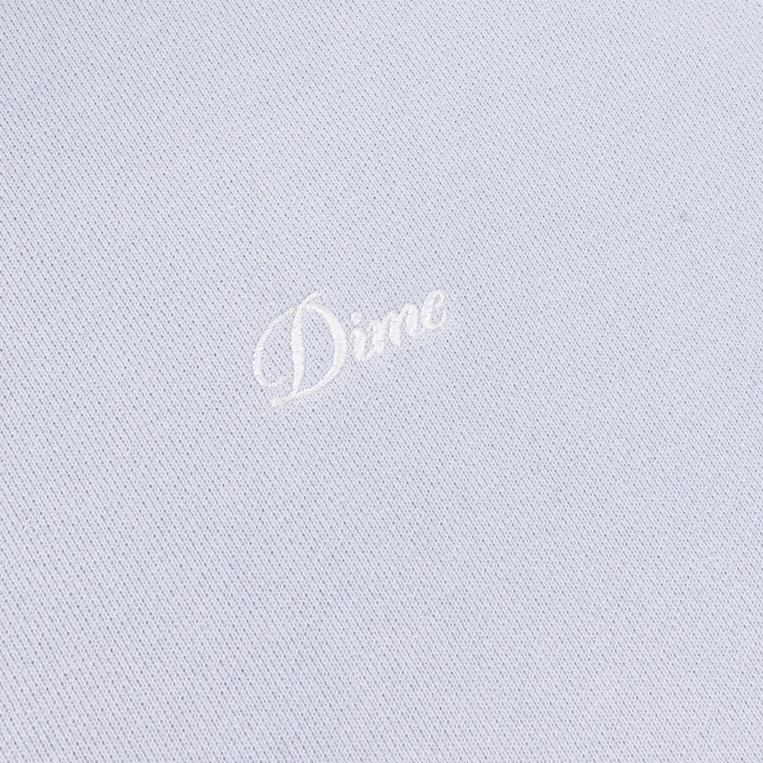 Dime Cursive Small Logo Hoodie Gray Lavender, vue 2