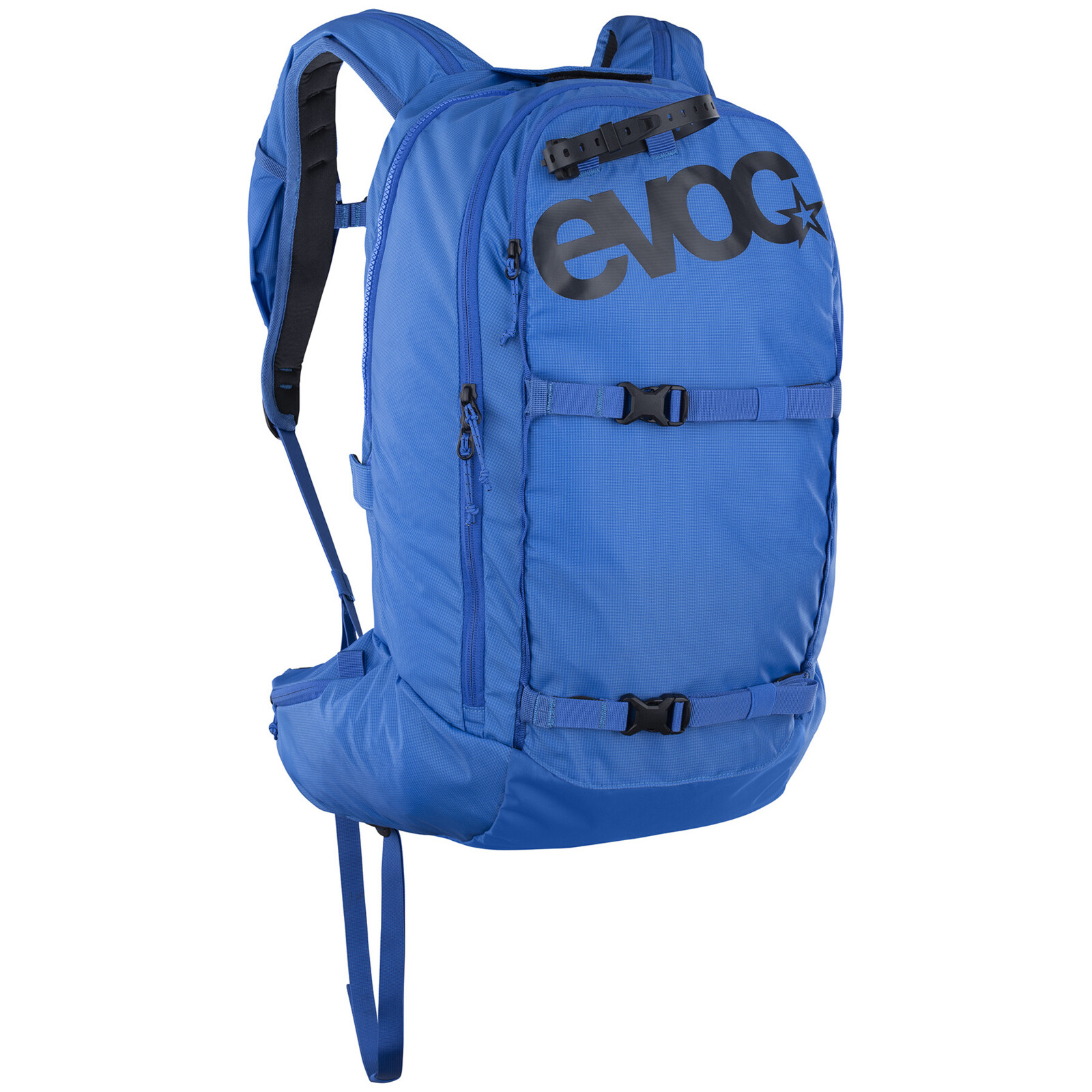 Line 22L E2 Avalanche Sac à dos, Mountain Pack, sac à dos bleu, compatible avec un système d'hydratation, logo EVO