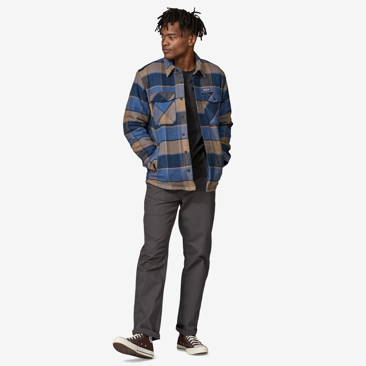 LW Insul. Fjord Flannel Shirt Hemd, Langarm, Mantel, Hosen, Person