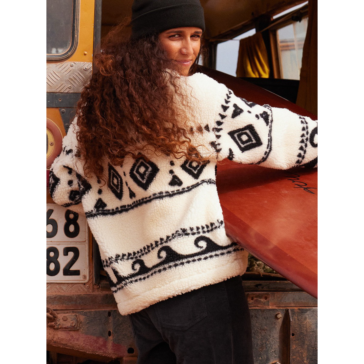 Strickwaren, Pullover, Erwachsener, Person, Frau