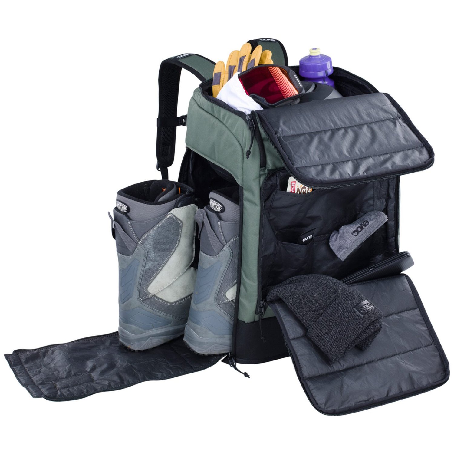 Sacs à dos, sacs à chaussures, porte-chaussures de ski, organiseurs de bagages, accessoires de randonnée