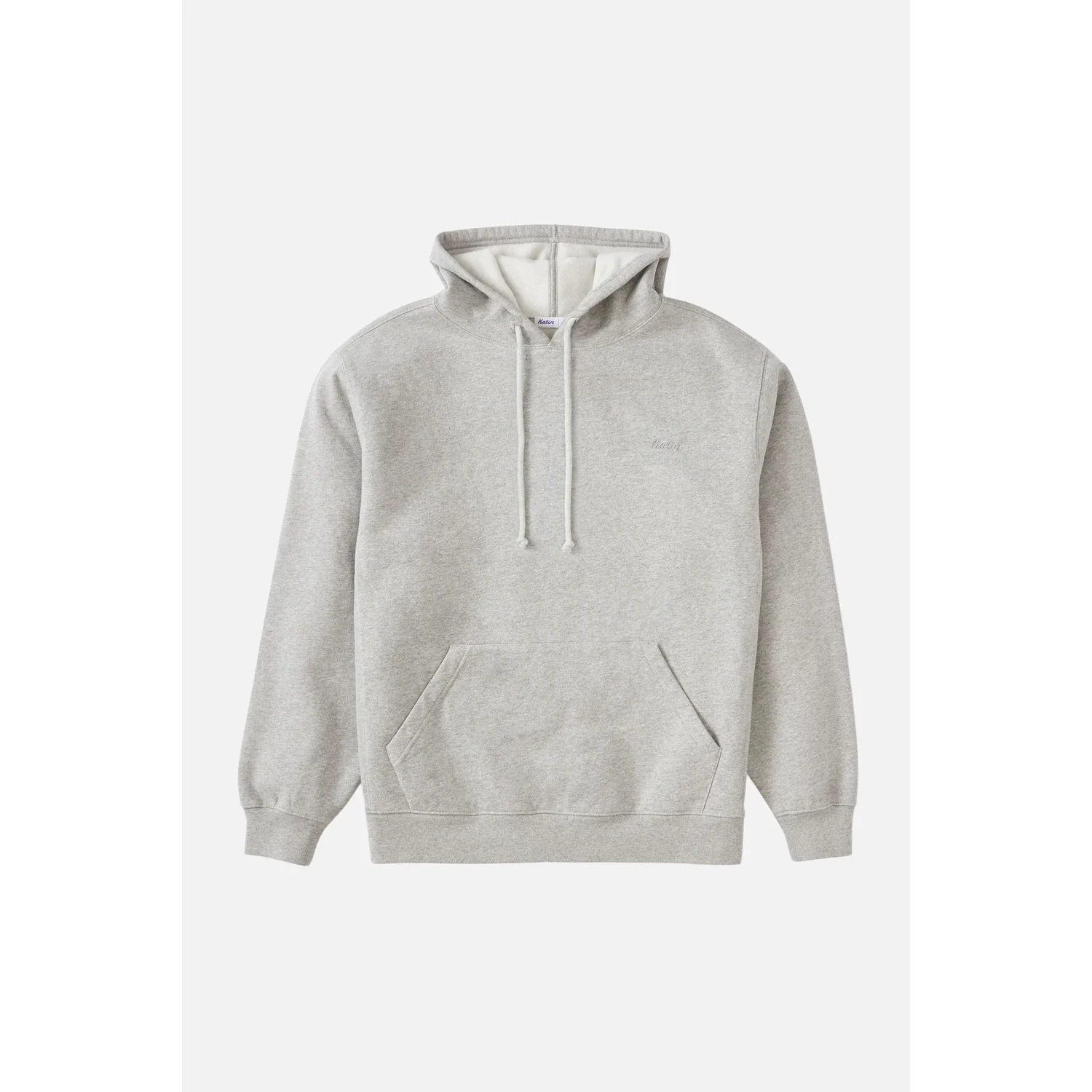 Katin Emb Hood Fleece Htr Grey