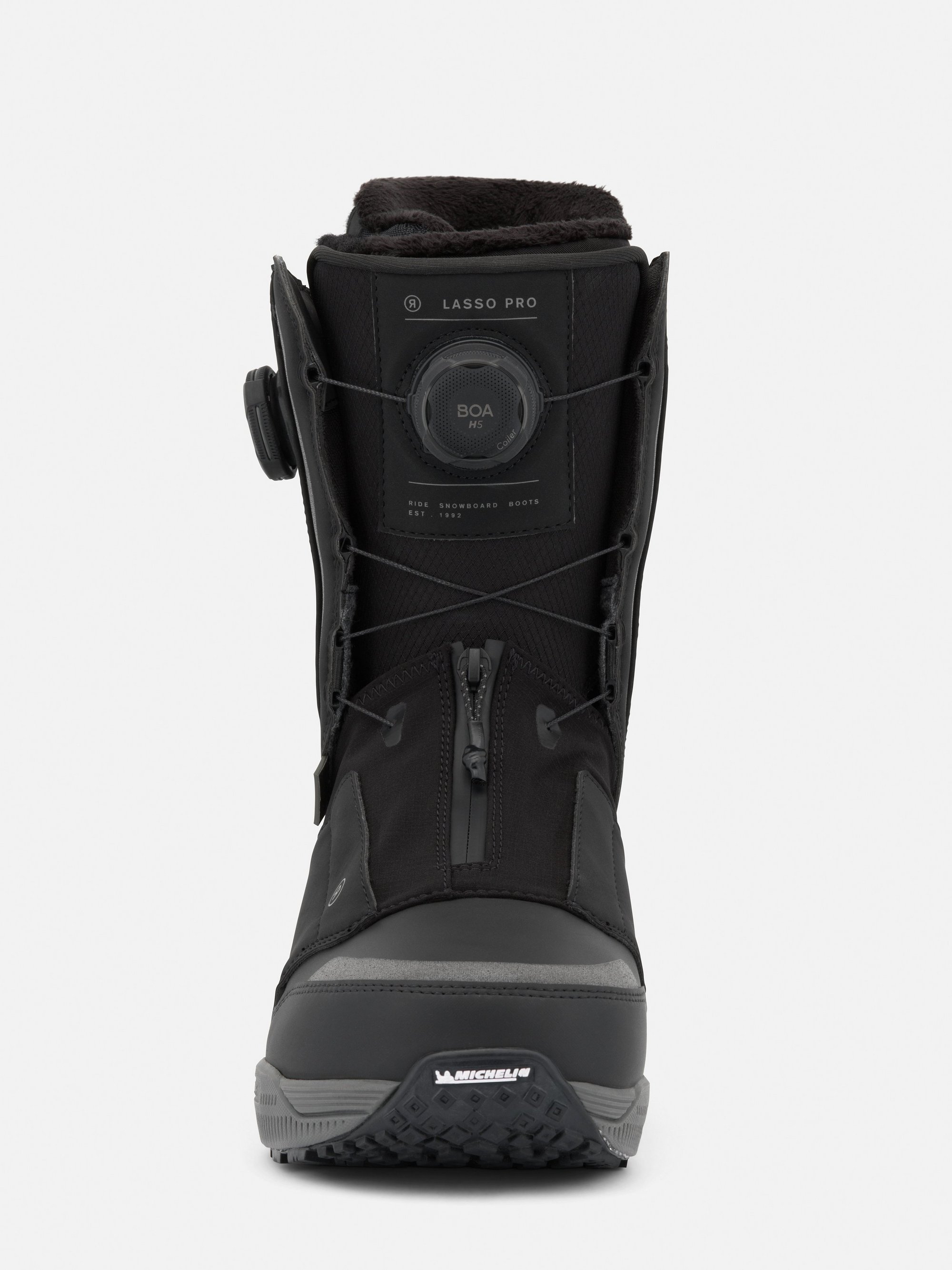Lasso Pro Chaussure, chaussure de snowboard, semelle en caoutchouc, noir