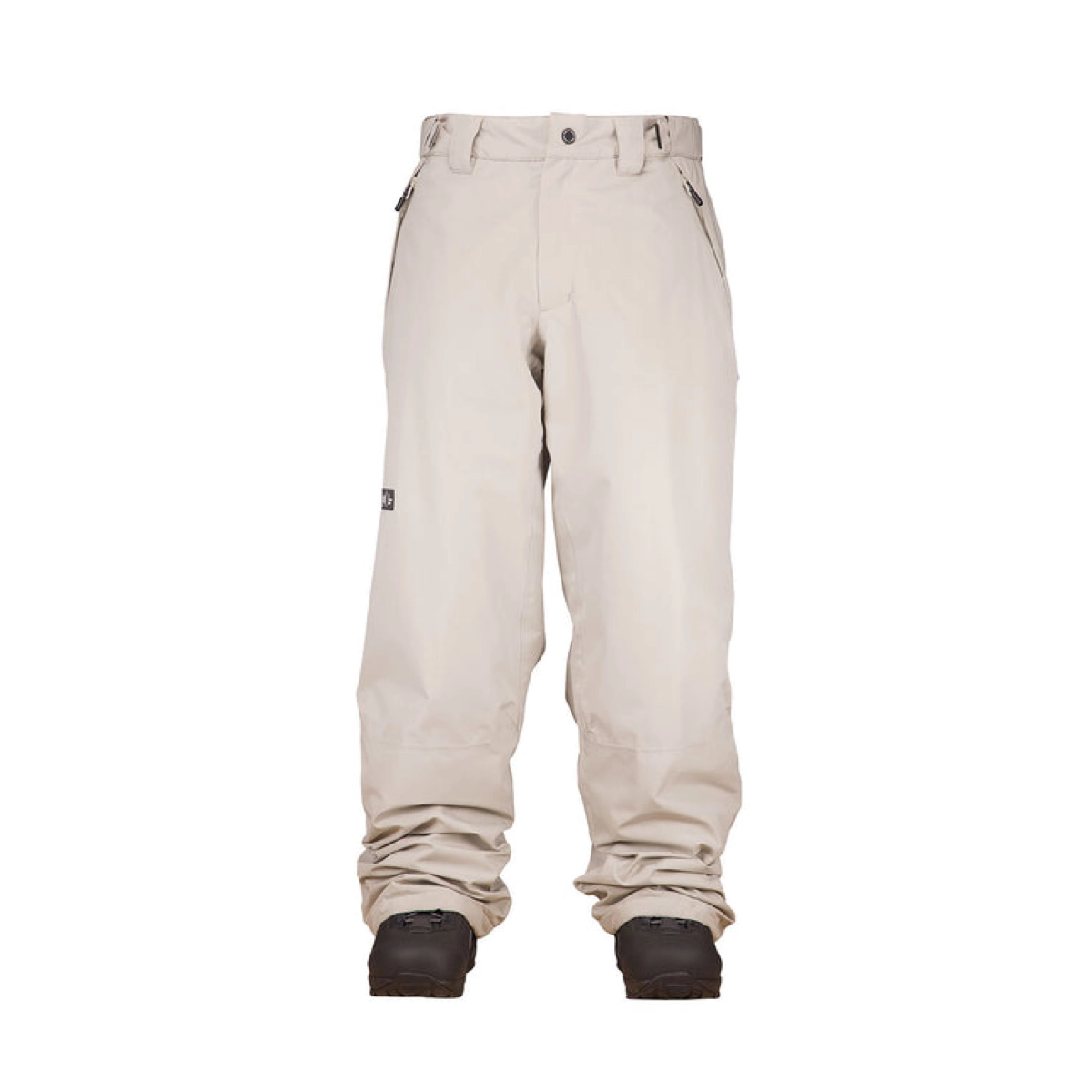 Hose, Schneehose, Beige, Skihose, Klimm-spare, Wintersporthose, Skihose, Beige, Gummikordel, Reißverschlusstaschen