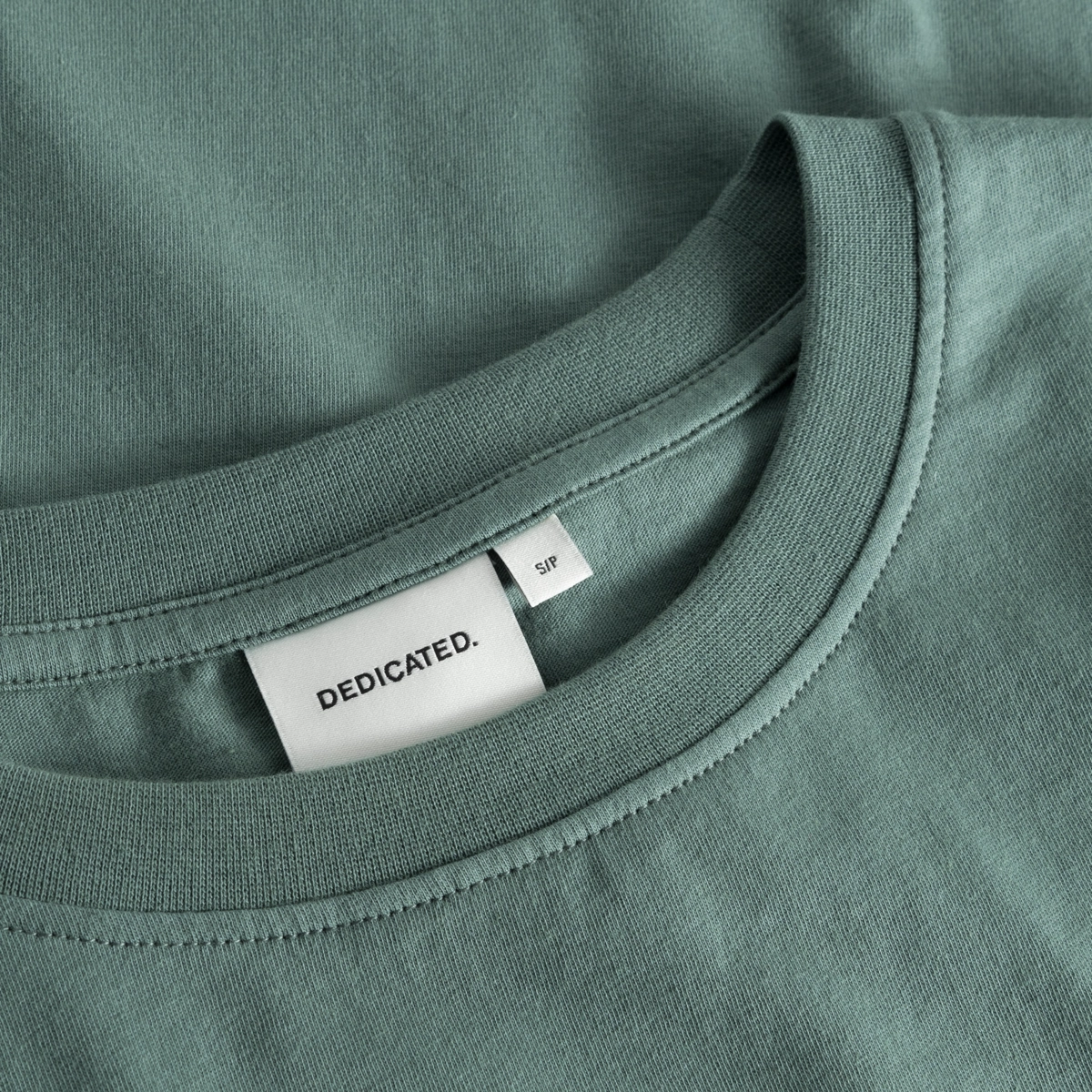 T-shirt Vadstena Base Dedicated T-shirt Vadstena Base Forest Green, vue 2