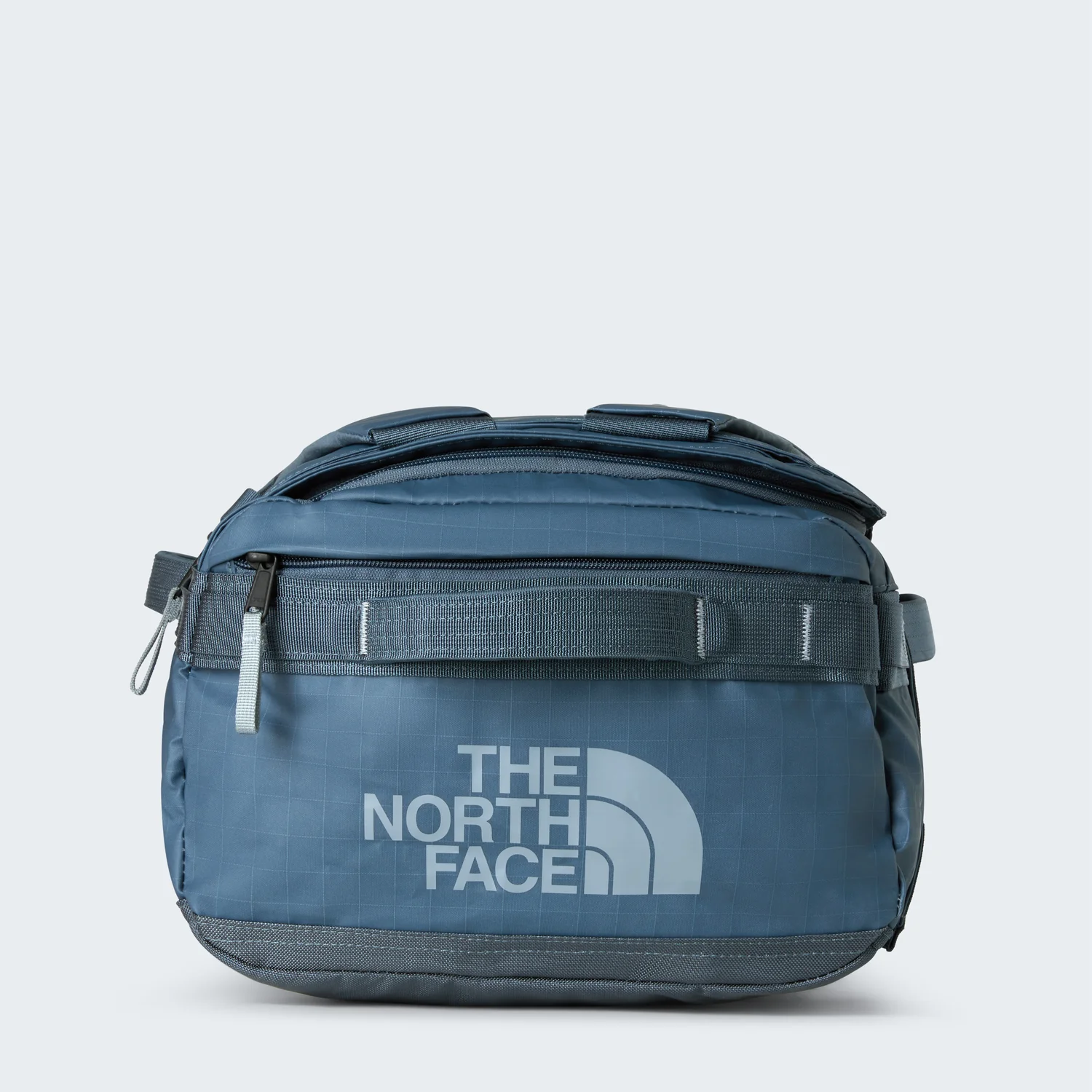 Reisetasche, Blau, Reißverschluss, Rucksackgurte, Ripstop-Gewebe