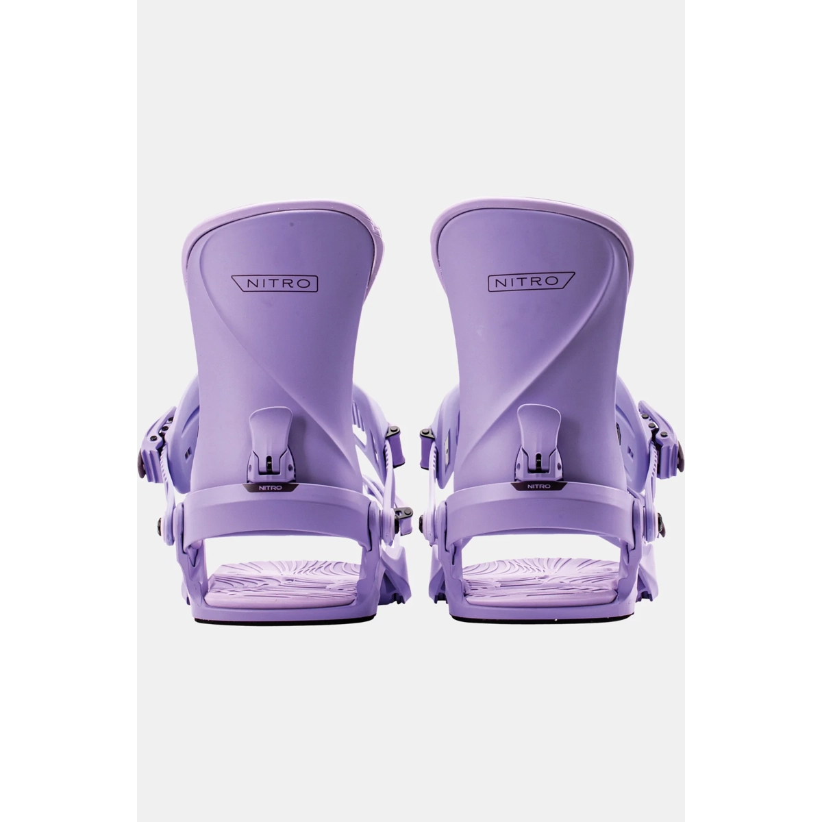 Cosmic W's snowboard bindings, lila, plastik, mid-strap Bindungen, Zwillingsbindungen, Schneebindungen, lila Bindungen, NITRO Bindungen, Jib-Bindungen, verstellbare Bindungen