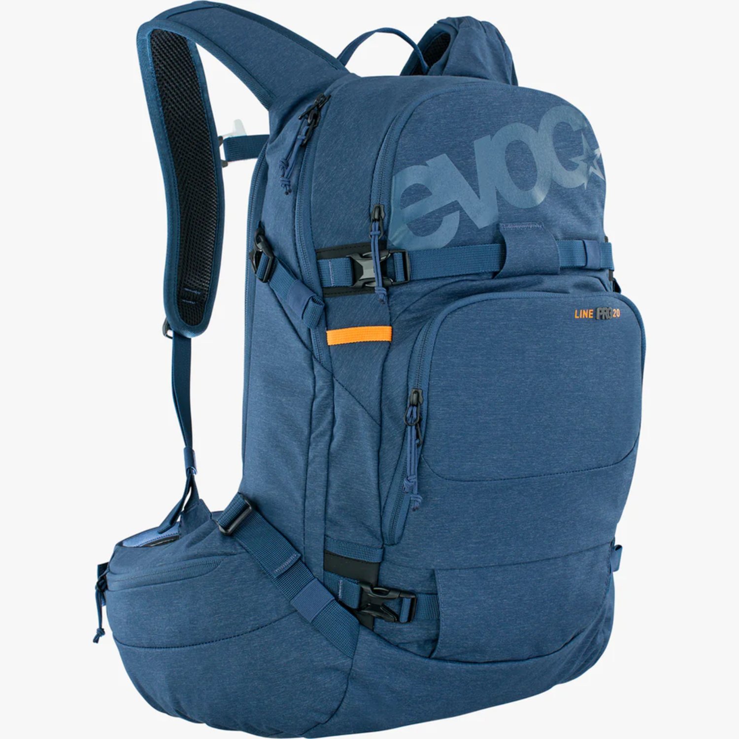 Line Pro 20L Backpack Sac à dos, plein air, bleu, compartiment principal, poche avant