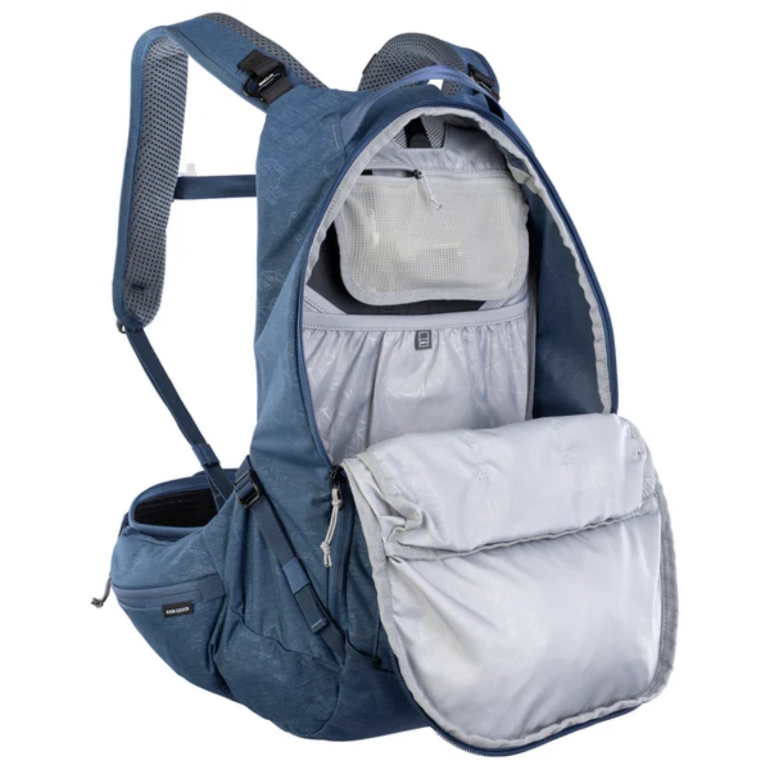 Sac à dos, sac à dos, ceinture ventrale, rembourré, compartiments