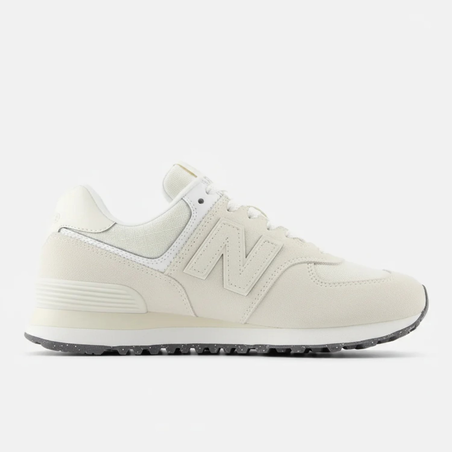 Sneaker, Laufschuh, Beige, Neutral, Gummisohle