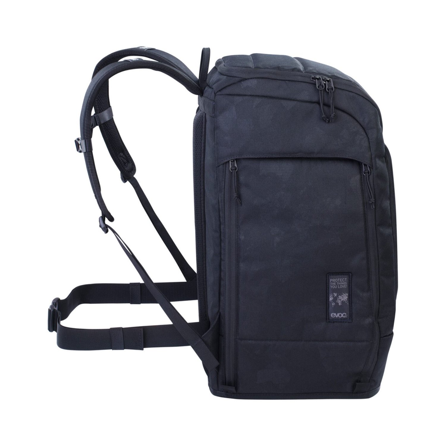 Gear Backpack 60 Sac à dos, sac à dos, bleu marine, poches zippées, bretelles