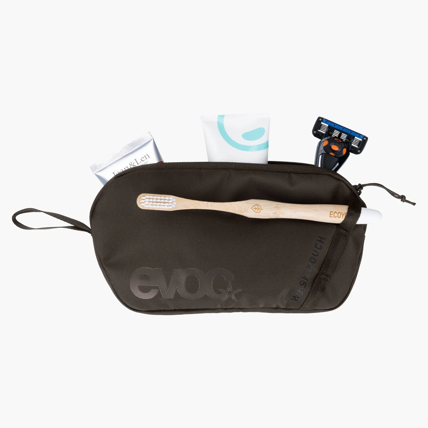 Explorer Pro 30L Backpack Kulturbeutel, Reißverschluss, Textil, Dunkelbraun, Zahnpflegeset