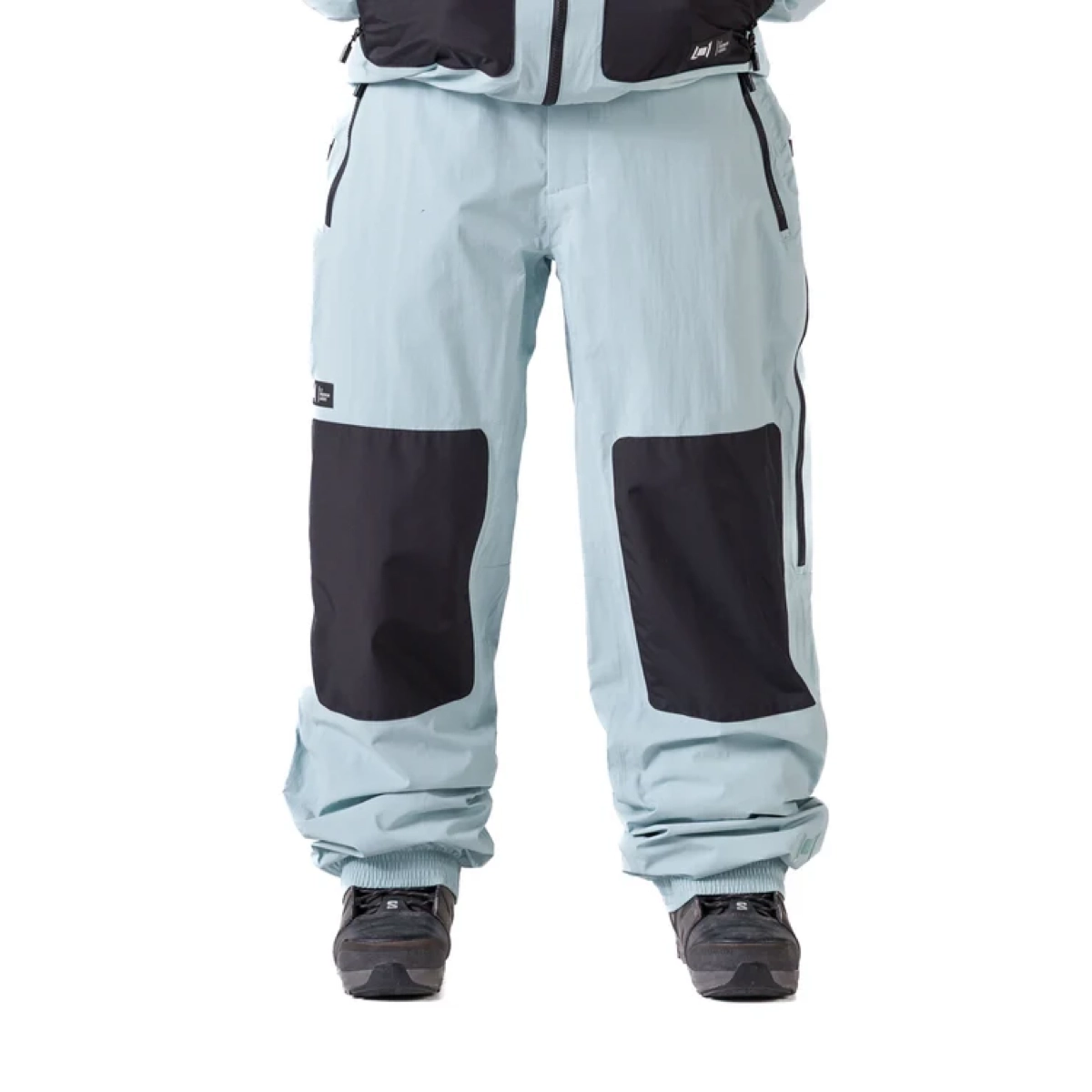Pantalon, pantalon de snowboard, outdoor, poches zippées, écussons/empiècements, pantalon, outdoor, pantalon de pluie, pantalon d'escalade, poche au genou