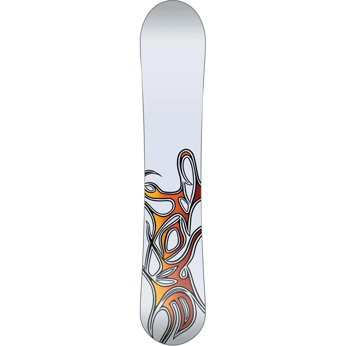 Rene Snowboard, design abstrait, graphisme, paysage ?, planche de poudreuse