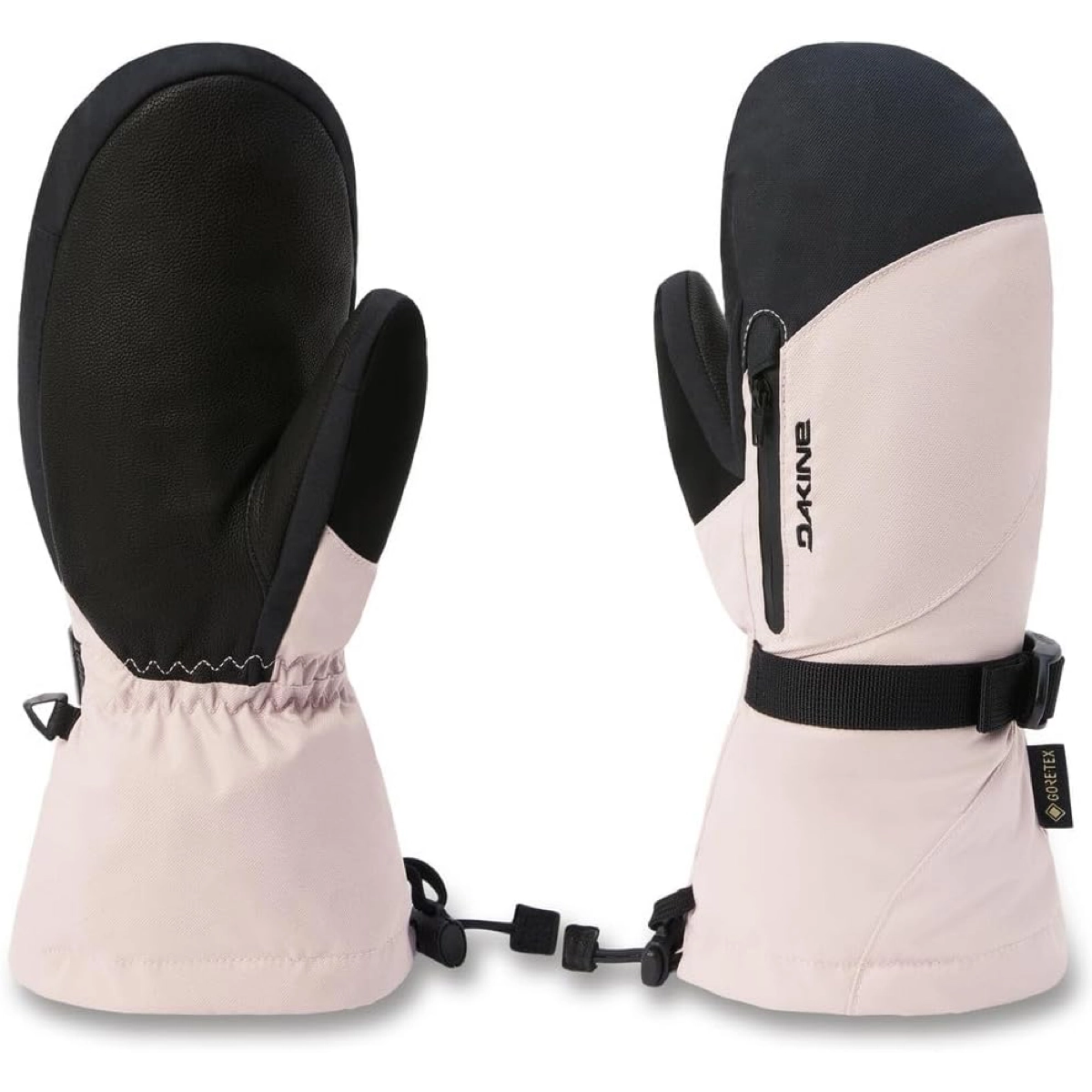 W Leather Sequoia Gtx Mt Skihandschuhe, Schneehandschuhe, Winterhandschuhe, GORE-TEX, Beige Schwarz