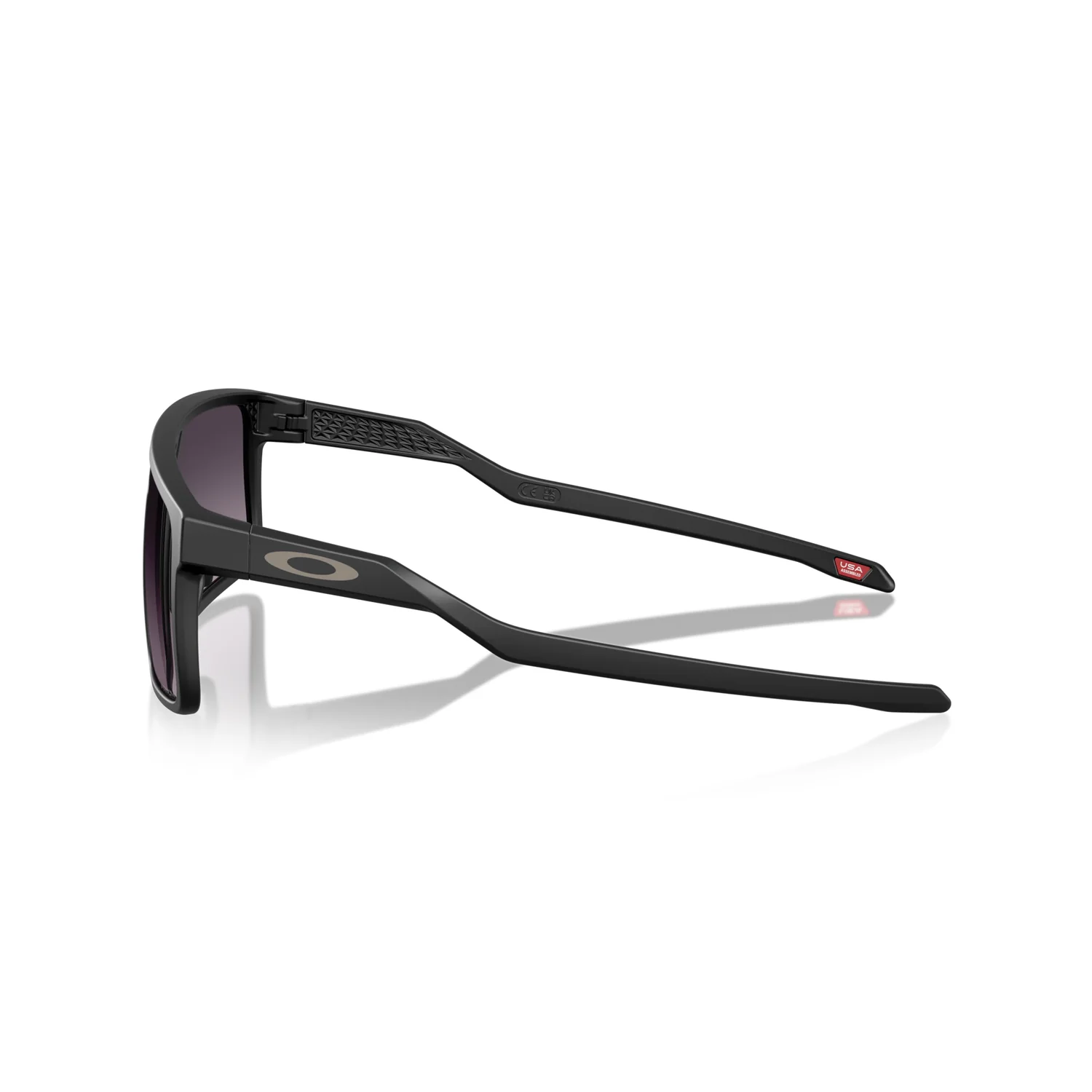 Helux Sonnenbrille, schwarzes Gestell, dunkle Gläser, Kunststoffgestell, Sportbügel