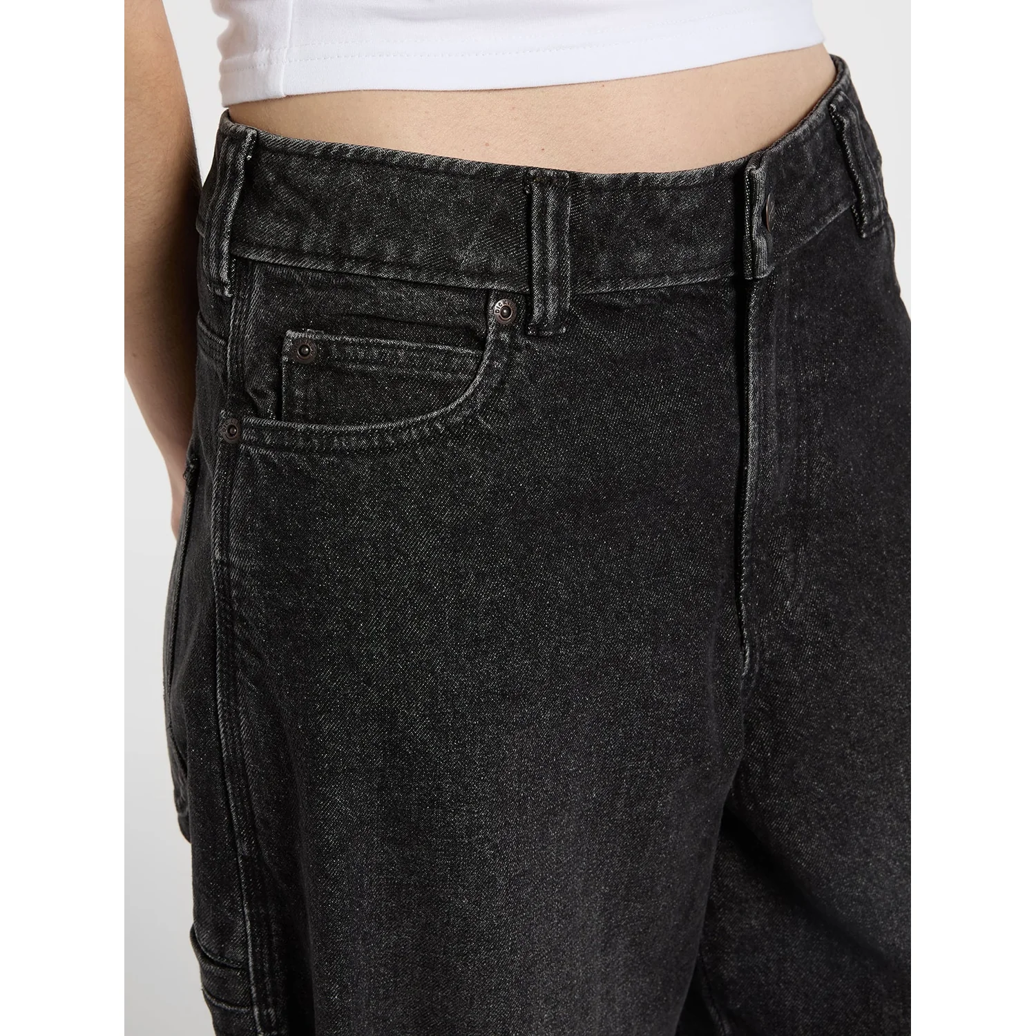 957 Loose Tapered Jeans Dickies 957 Loose Tapered Jeans Black Wash Faded, Ansicht 3