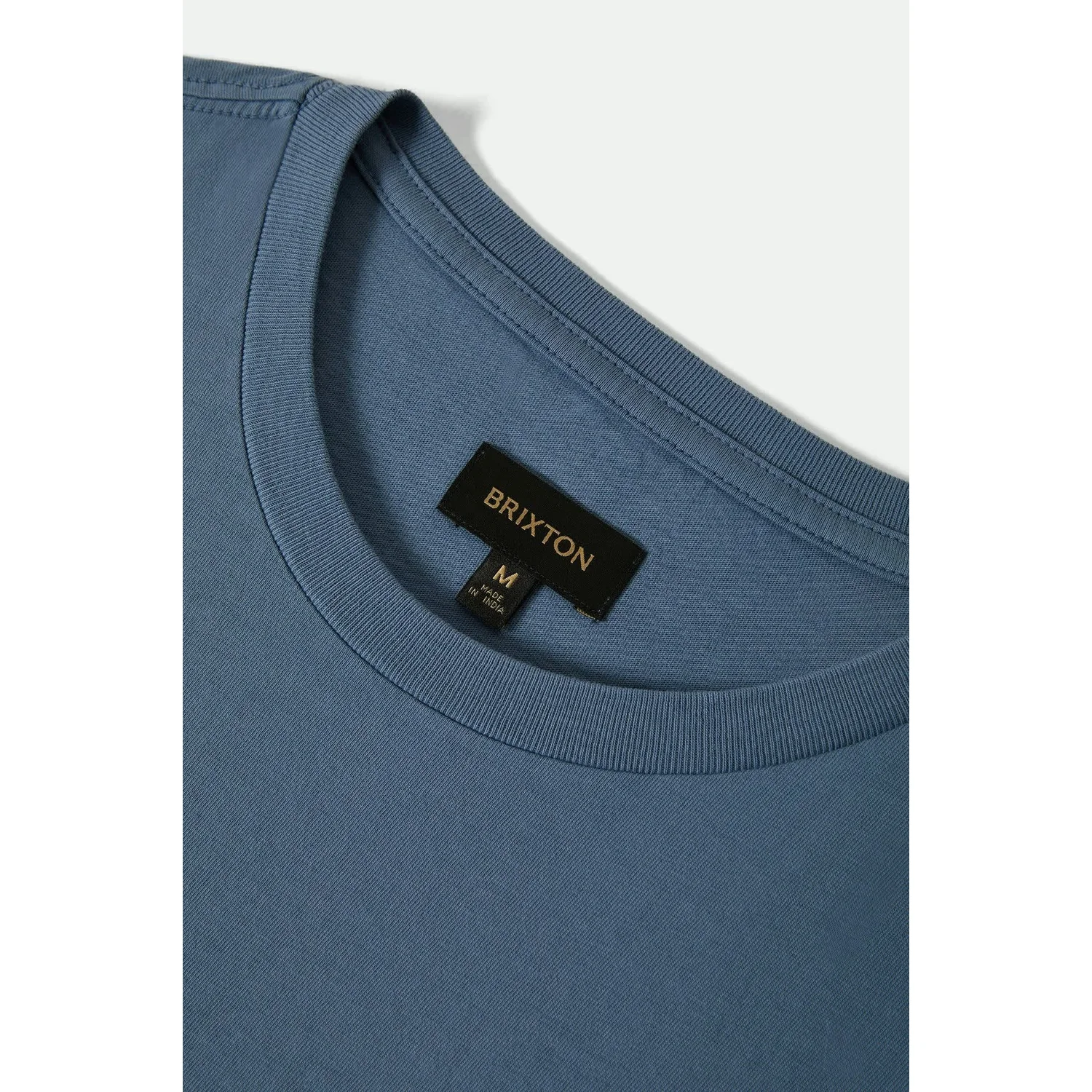 Vintage Reserve T-Shirt T-shirt, col rond, bleu, manches courtes, coton