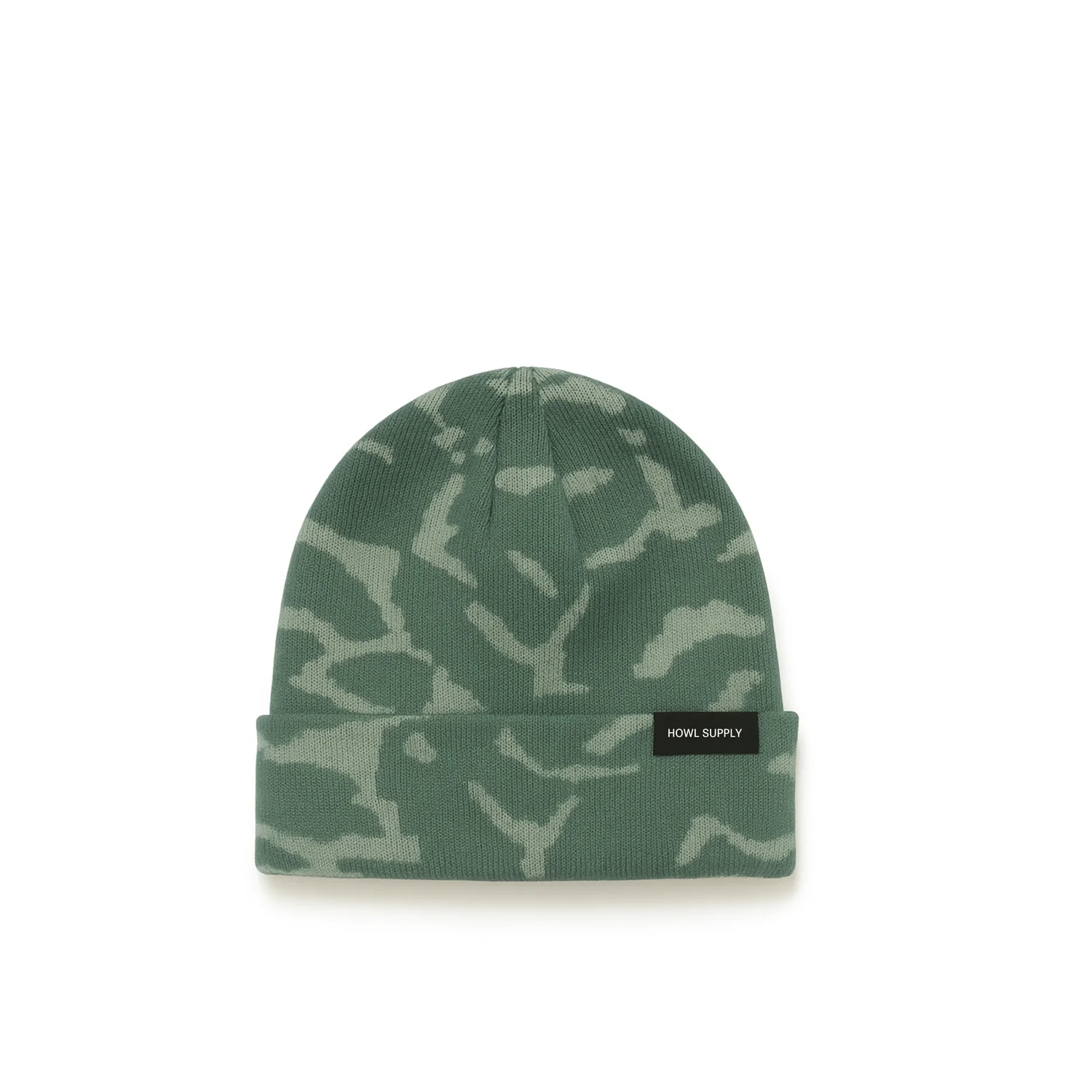 Paragon Beanie Beanie, Kleidung Camouflage, Grün, Strickware, Umschlag Bündchen, Strickmütze, Umschlagmütze, Tarnmuster, Grün, Strick