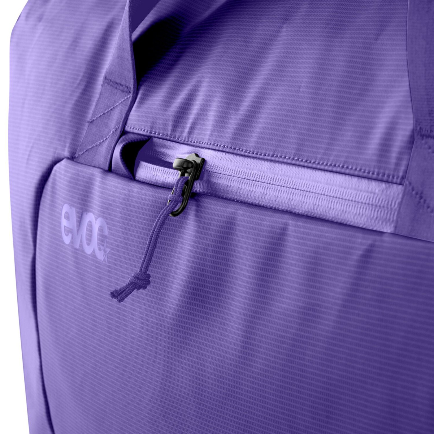 Rucksack, Reißverschluss, Fronttasche, Lila, Nylon