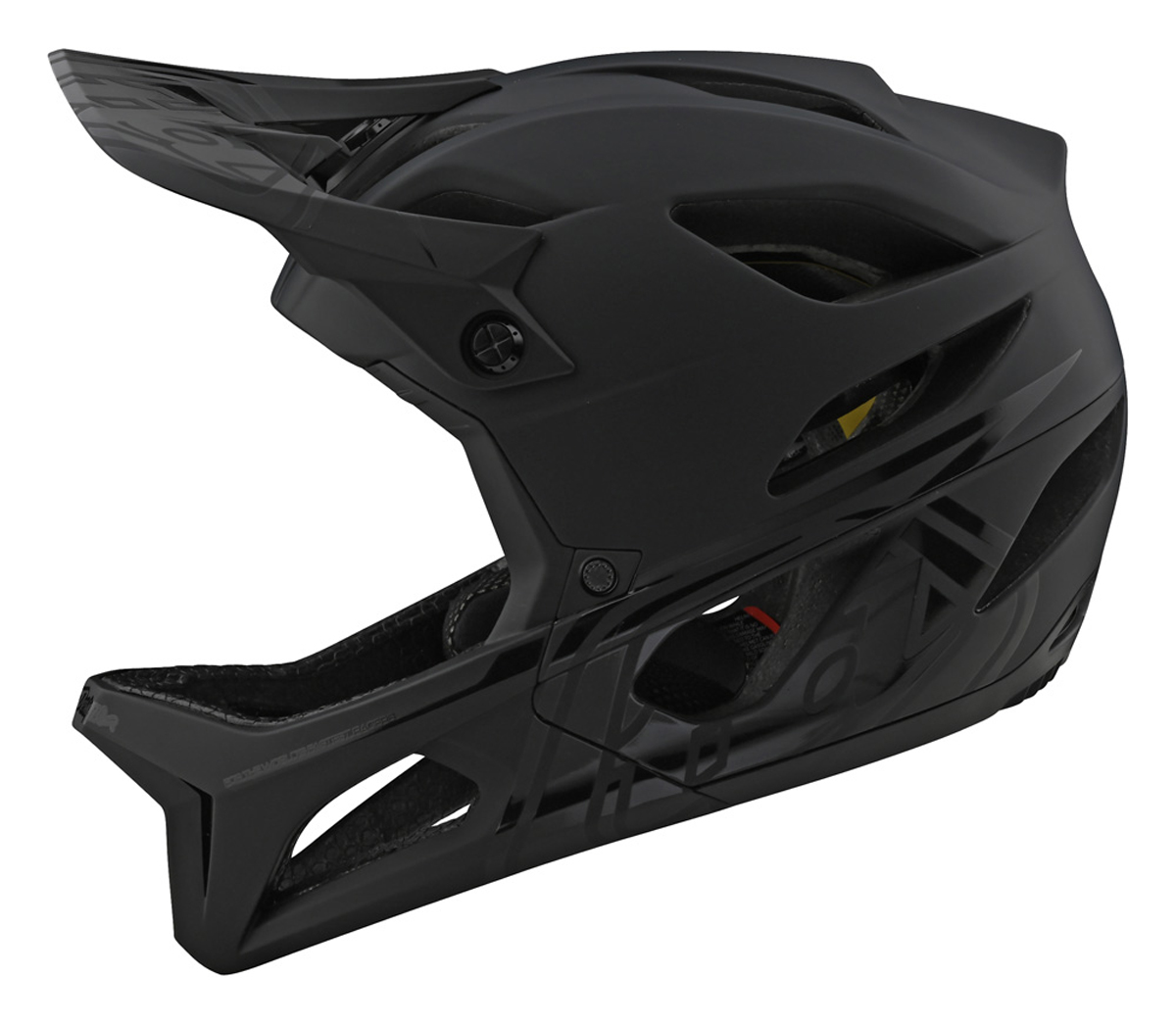 Stage Helmet Mips Troy Lee Designs Stage Helmet Mips Stealth Midnight