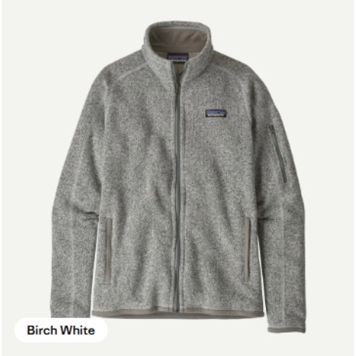 W's Better Sweater Jkt Patagonia W's Better Sweater Jkt Birch White