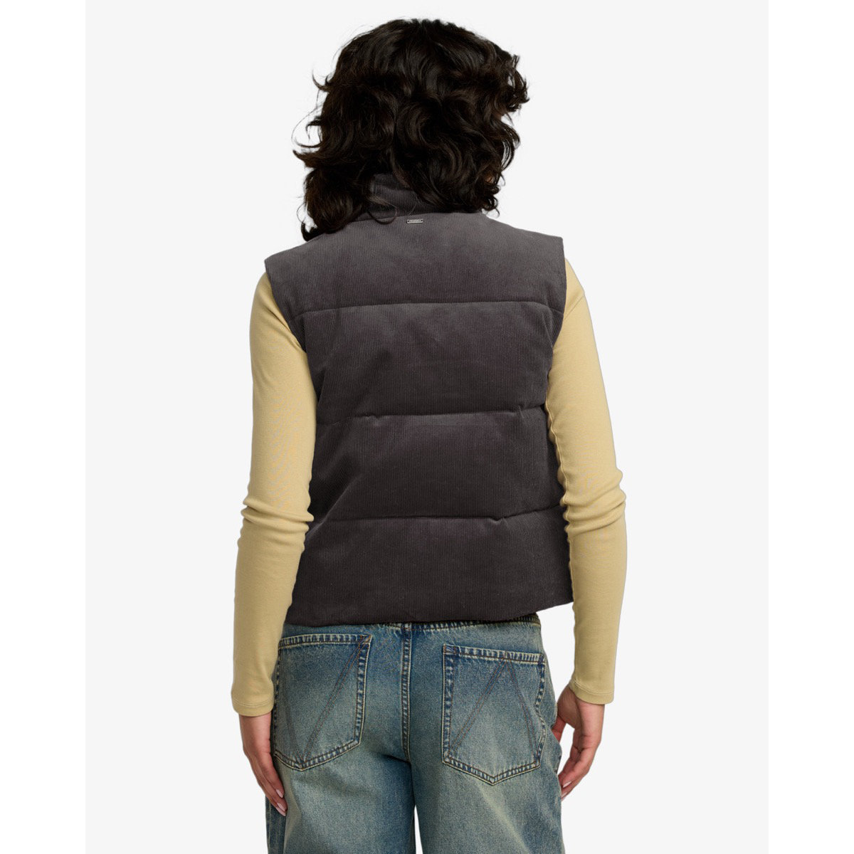 Eezeh Puffer Vest Vêtements, gilet de sauvetage, gilet, jeans, pantalons