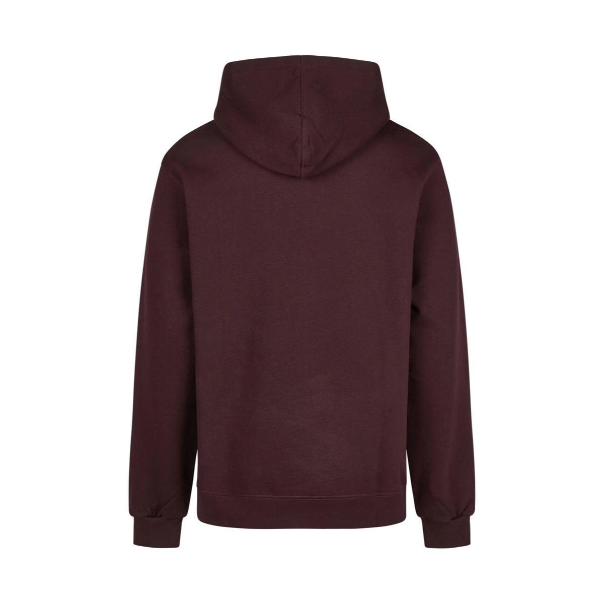 Sweat à capuche, sweat-shirt, rouge bordeaux, uni