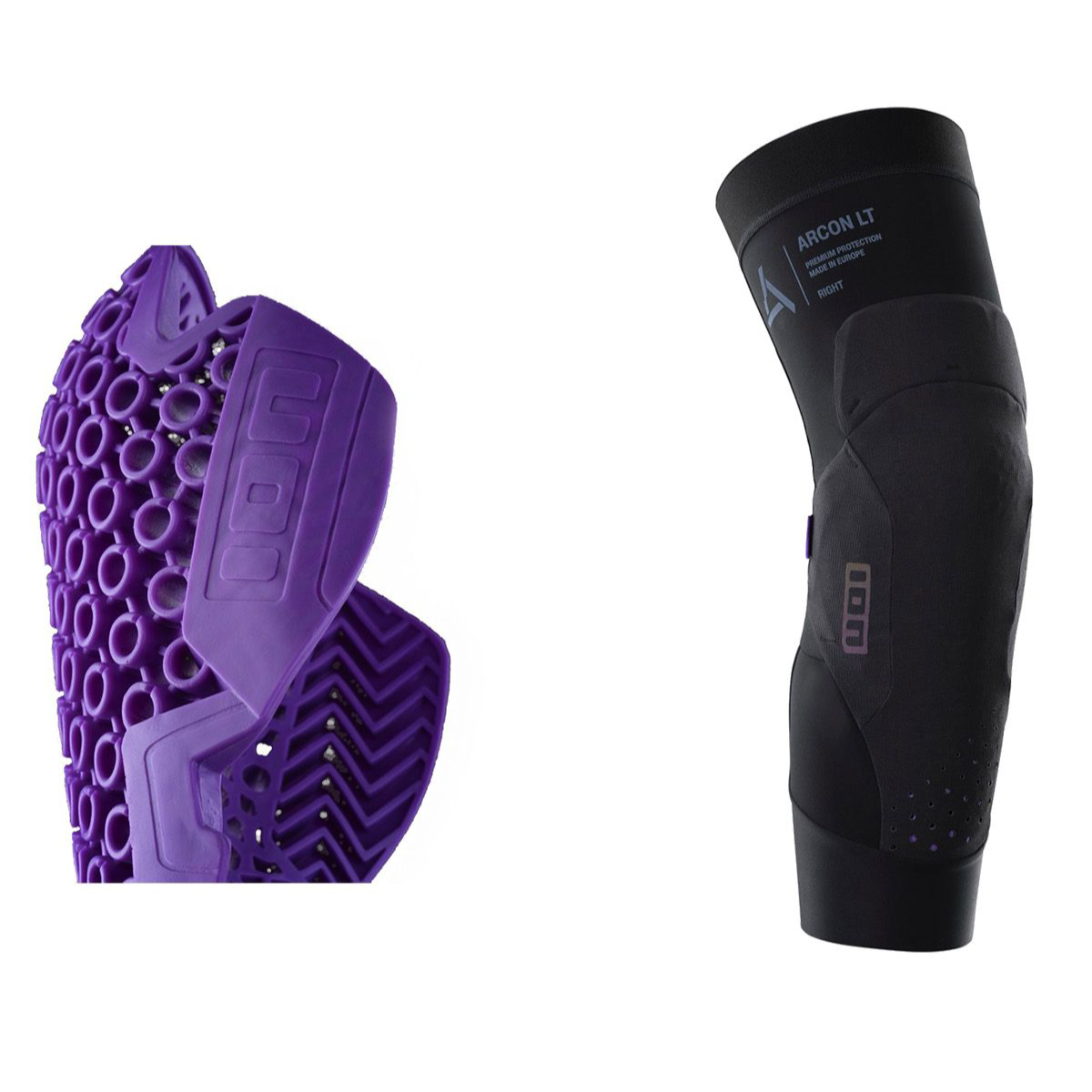 Knee Guard Arcon LT unisex ION Knee Guard Arcon LT unisex Black, Ansicht 2