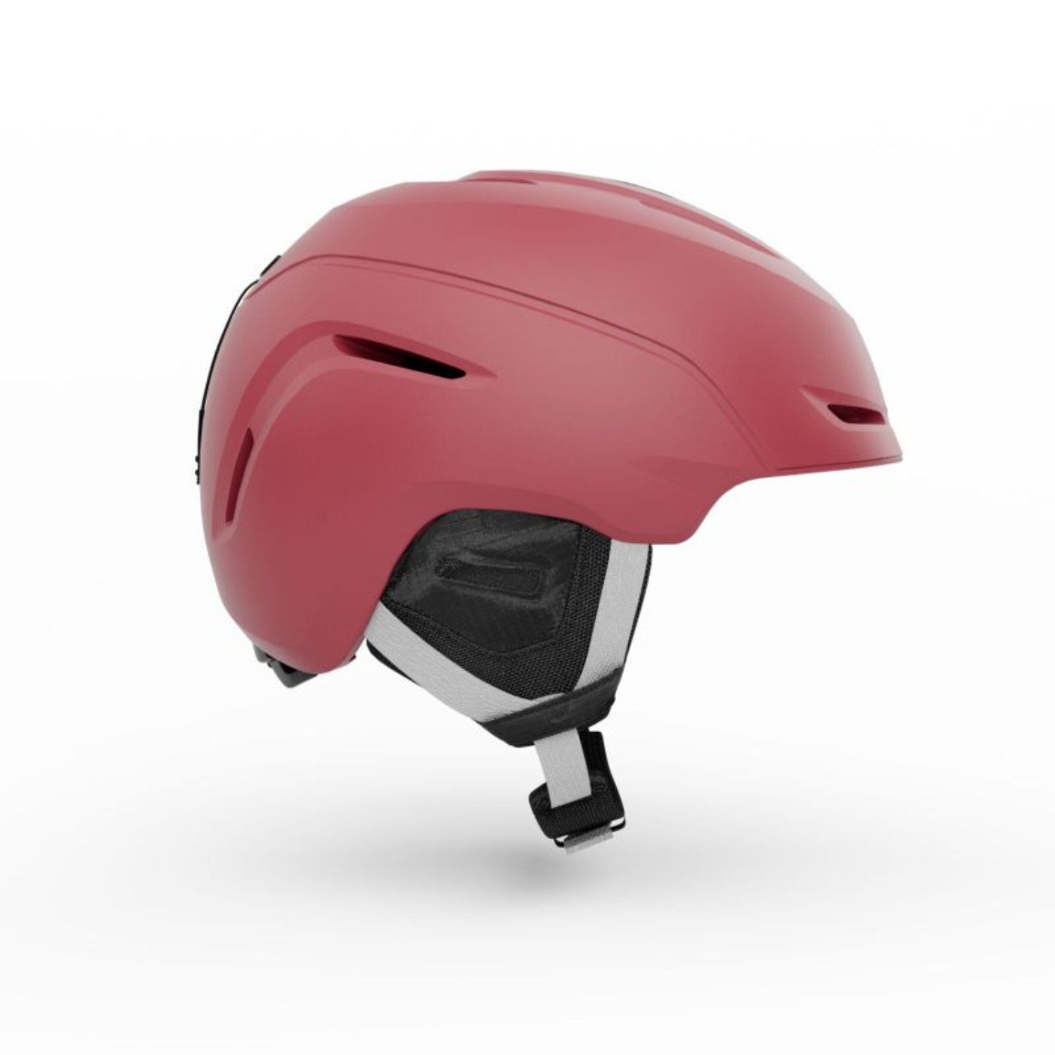 Casque de ski, casque d'escalade, casque rose, casque ventilé, jugulaire