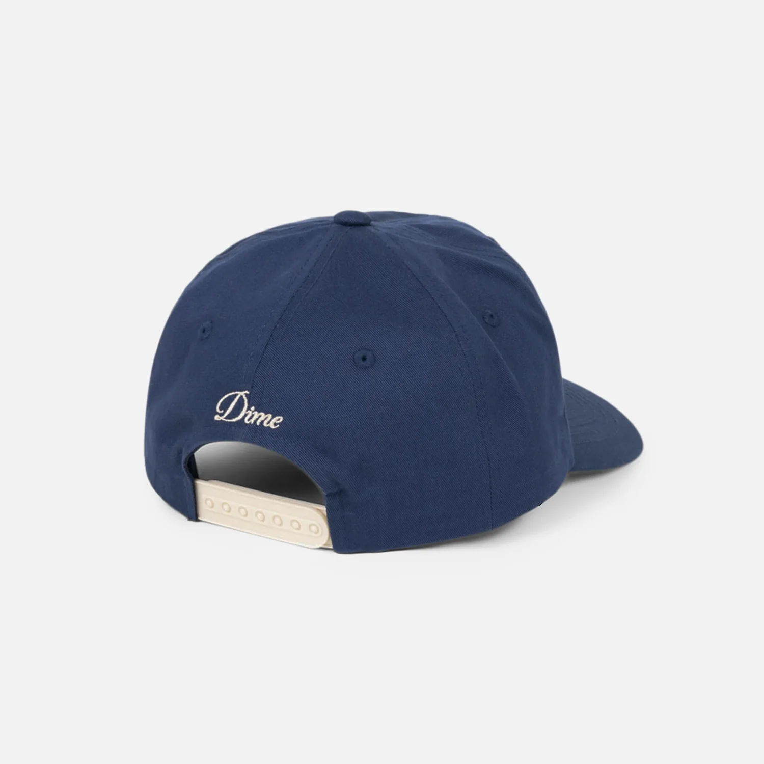 Baseballkappe, Dunkelblau, Snapback-Verschluss, Gebogener Schirm, Logo-Stickerei
