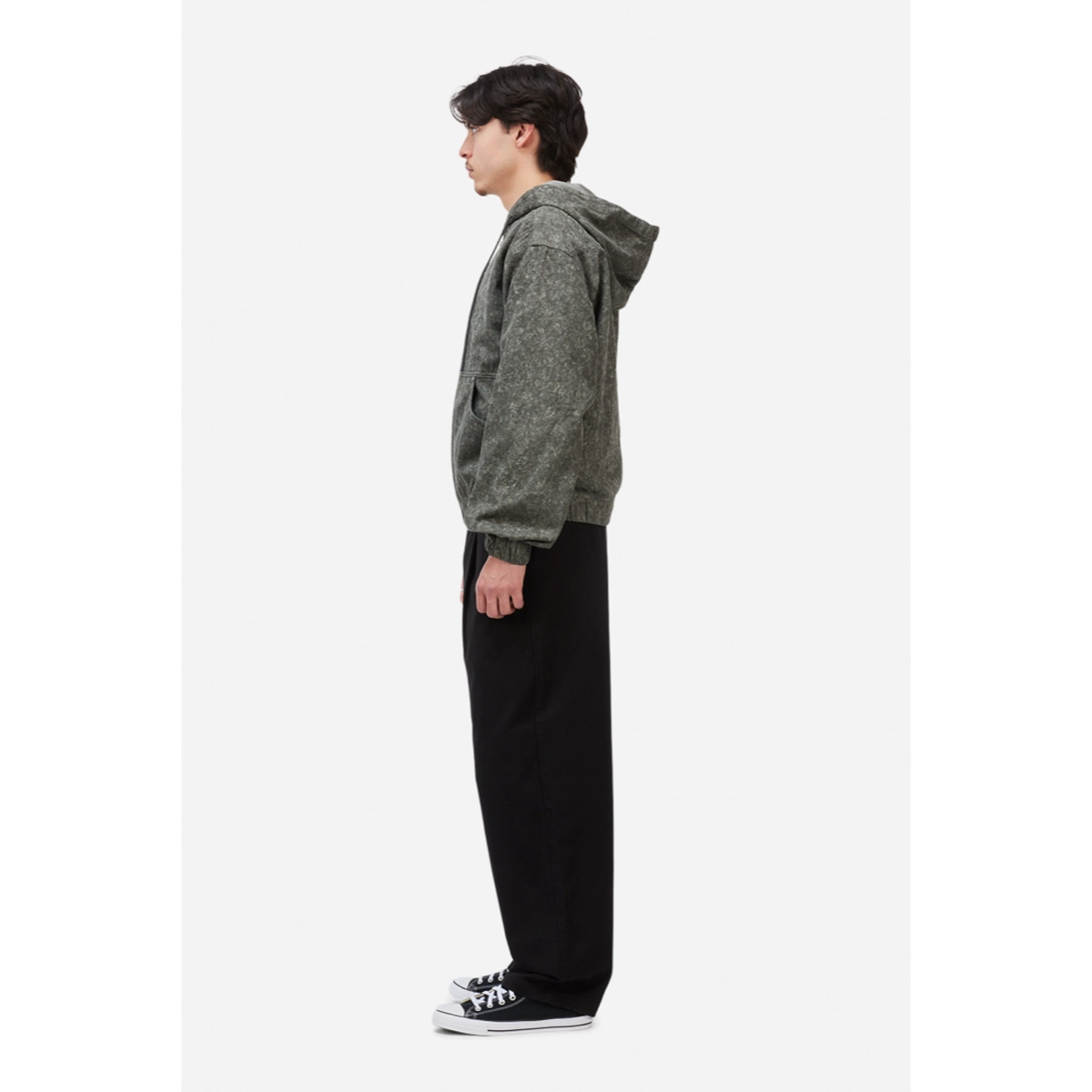 Hooded Denim Jacket Hooded Denim Jacket
