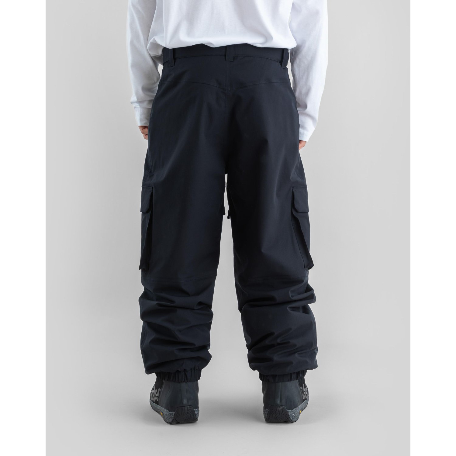Cargo Pants 2L Ripstop Hose, Cargo-Hose, Navy, Schwarz, Baggy-Fit