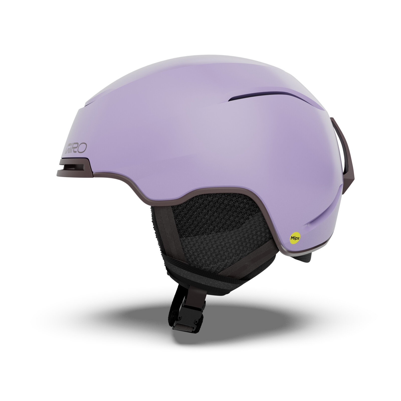 skihelm, lila helm, verstellbares band, MIPS, goggles kompatibel