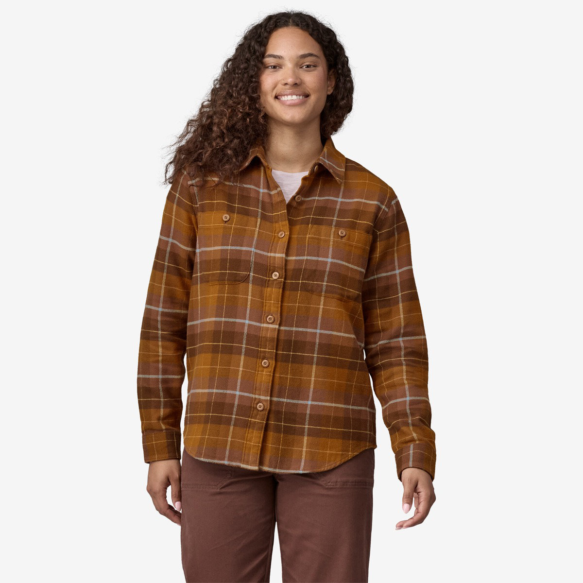 W's Fjord Flannel Shirt Hemd, Langarm, Ärmel, Bluse, Kleid, Hemd