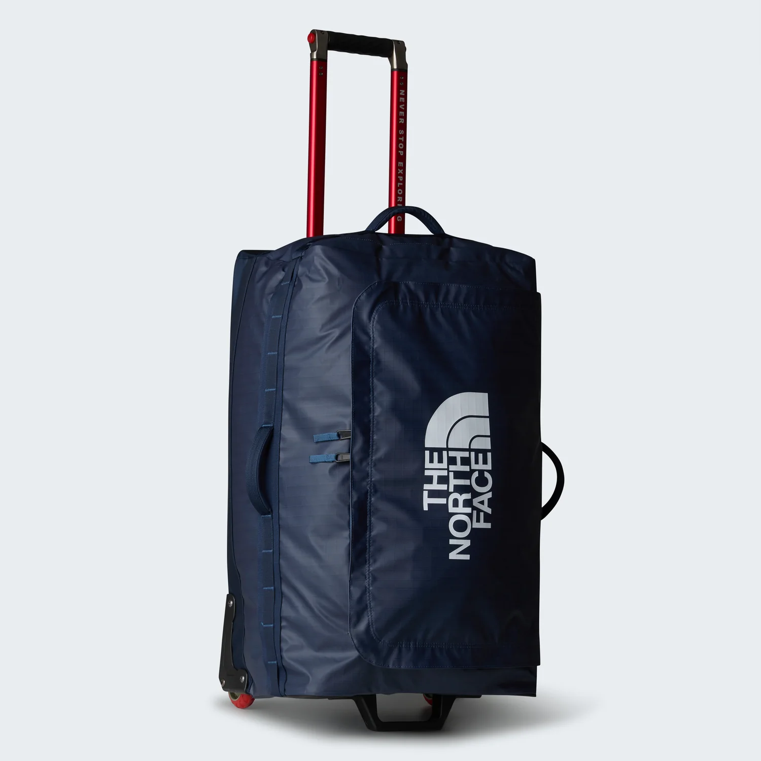 Rollentasche, Reisetasche, Nylon, Dunkelblau, Teleskopgriff