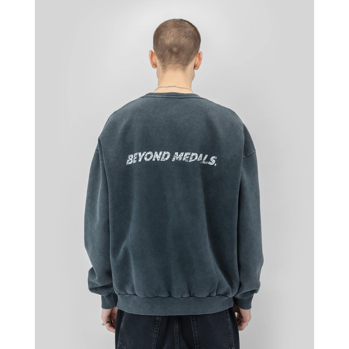 Distressed Logo Crewneck Distressed Logo Crewneck