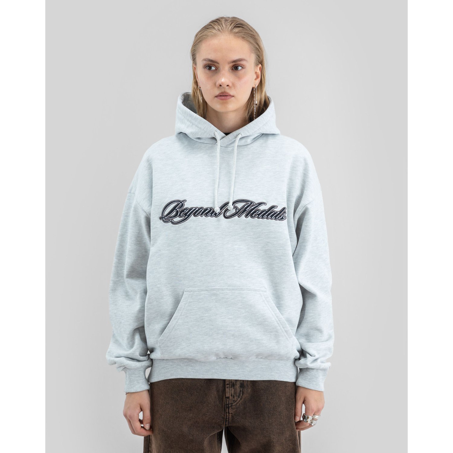 Hoodie, Sweatshirt, Kapuzenpullover, Graue Hoodie, Kängurutasche