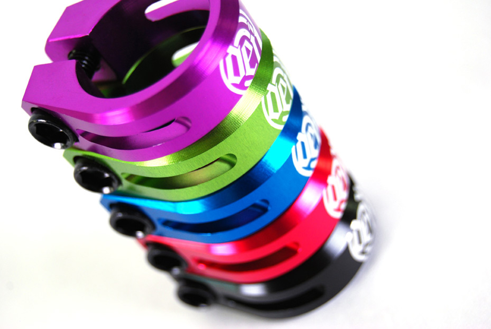 Cinch Clamp Red Deity Components Cinch Clamp Red, vue 2