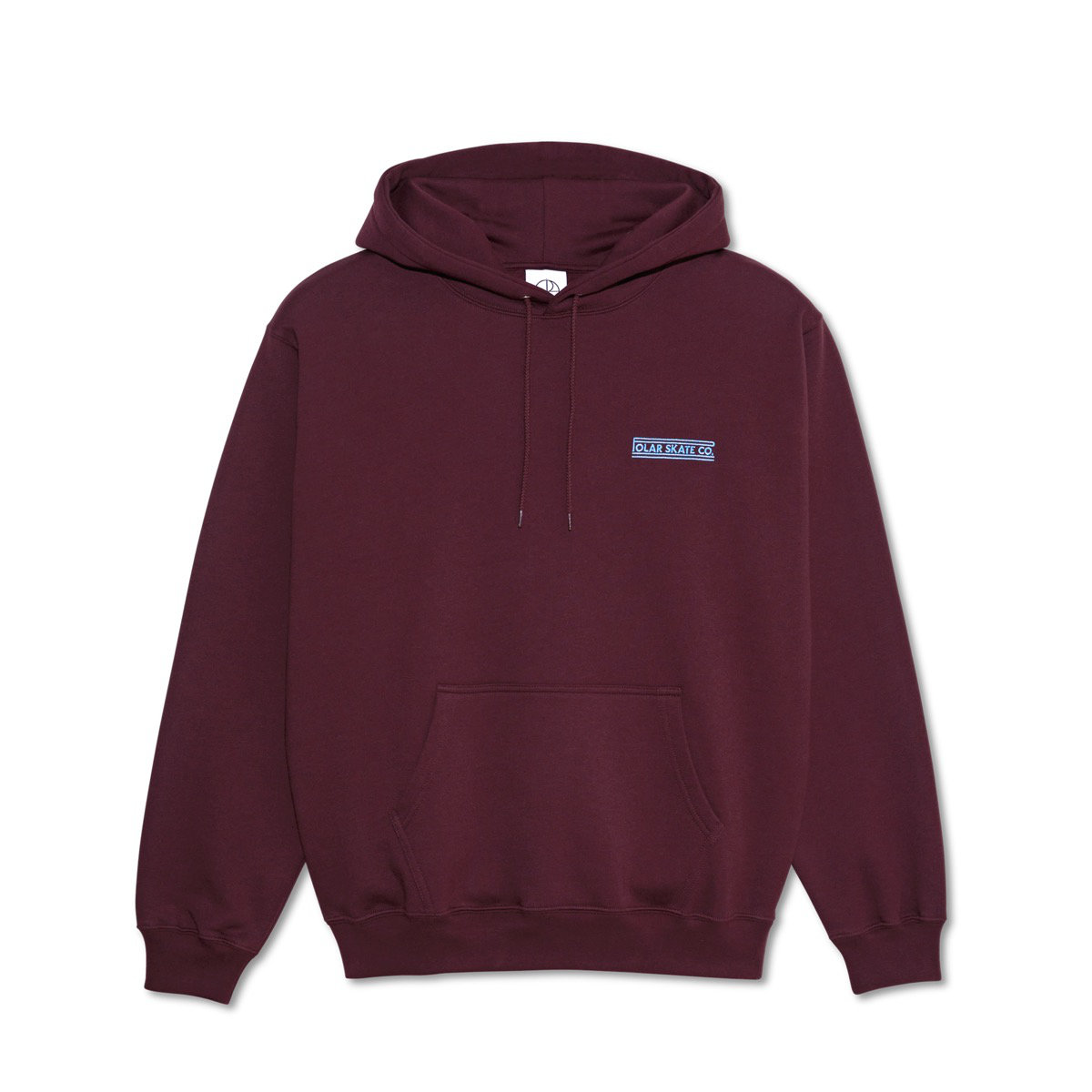 Dave Hoodie Stretch Logo Polar Skate Dave Hoodie Stretch Logo Dark Wine