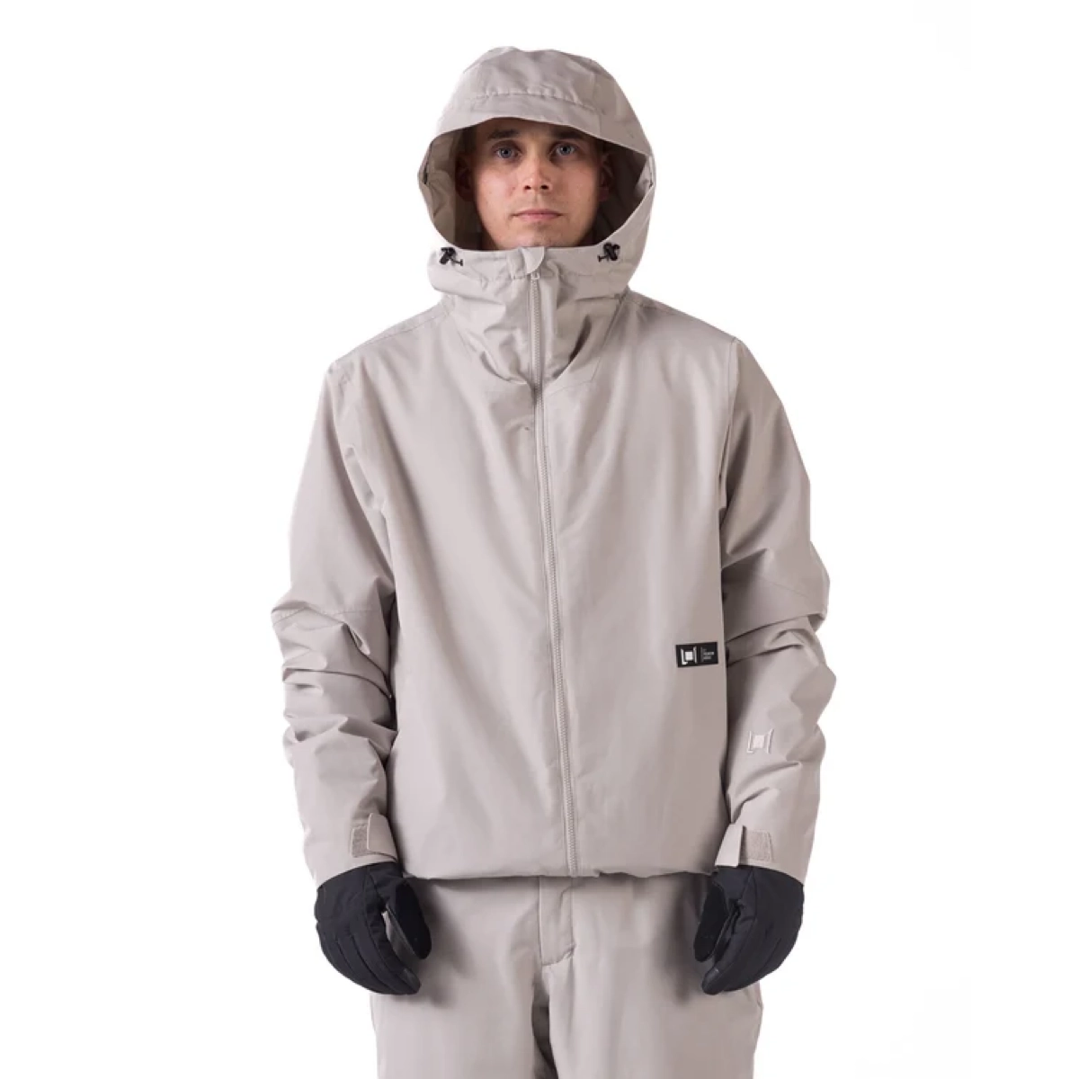 Chroma Jacket Regenjacke, Hoodie, Hooded jacket, Steppjacke, Beige jacket, Regenjacke, Hardshell, Kapuze, Beige, Handschuhe