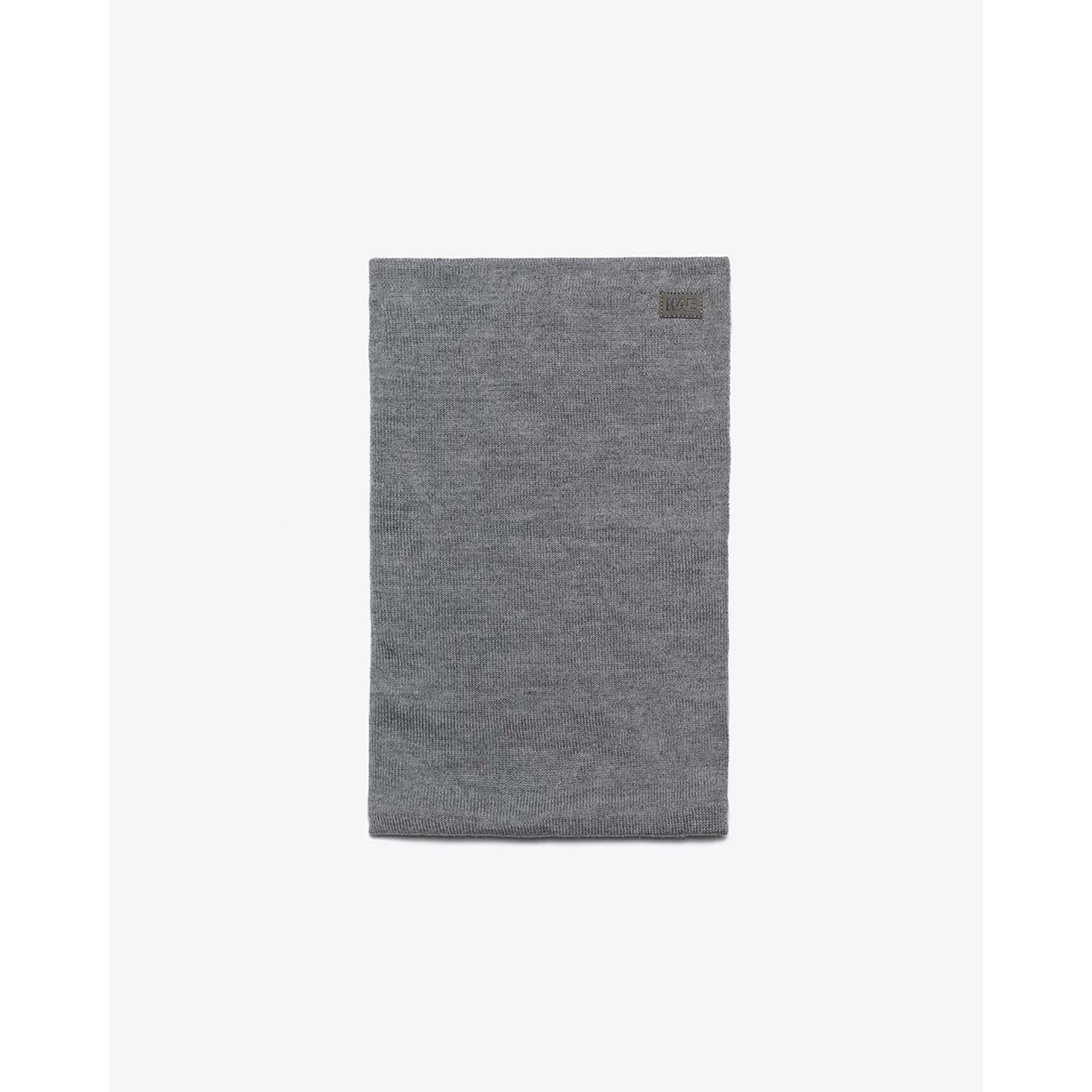 Strickschal, Grau, Feinstrick, Unifarben