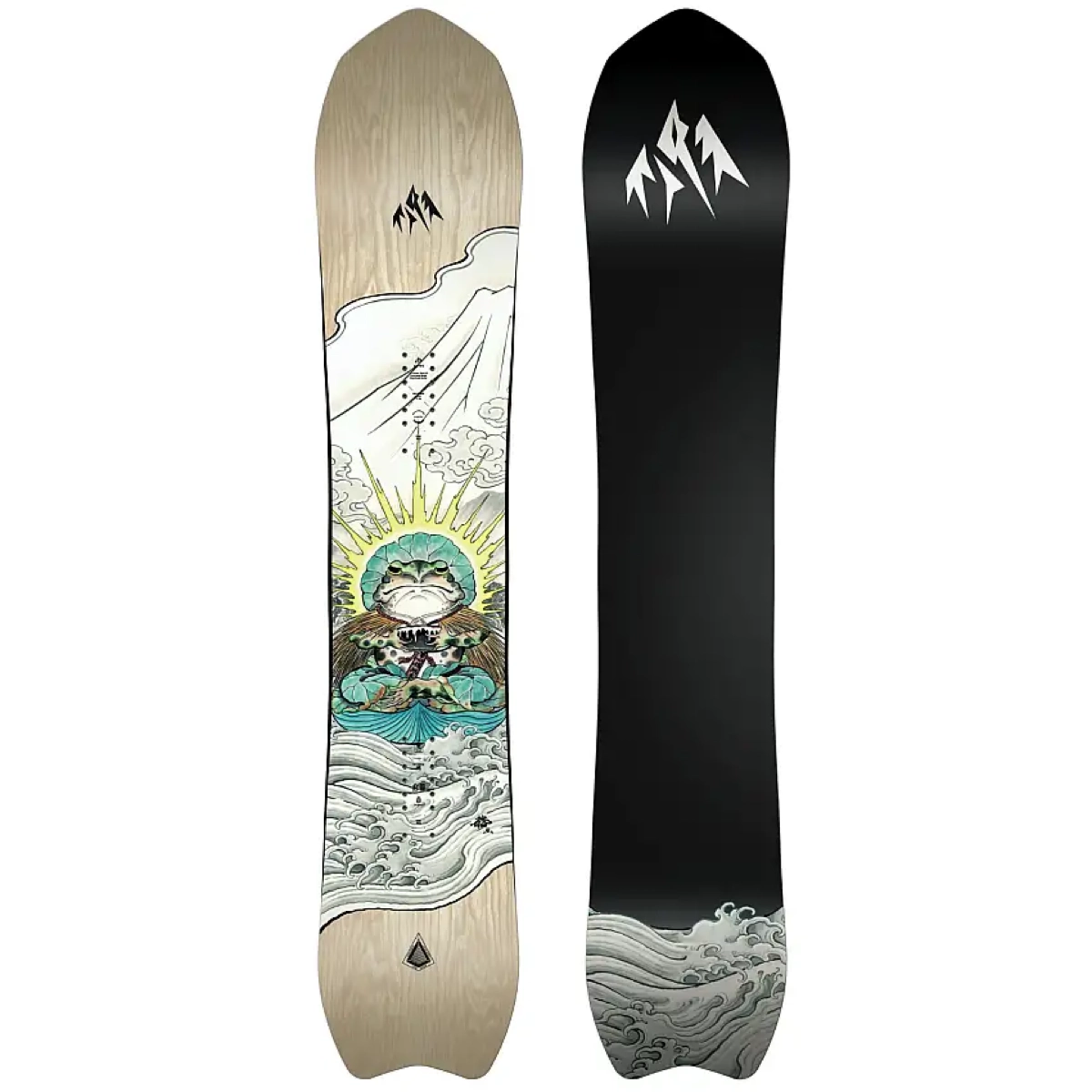 Snowboard, Board, Kunst, Welle, Berg