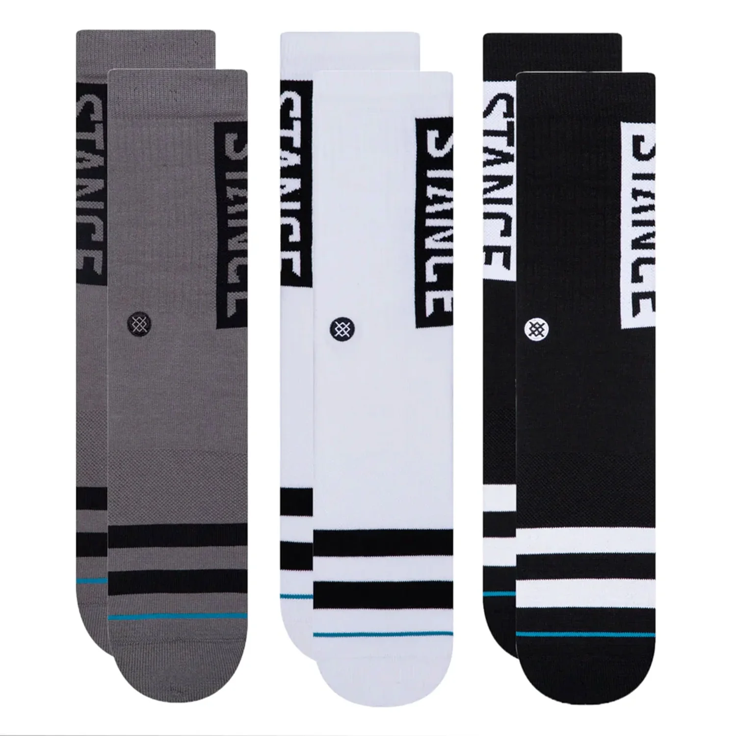 Stance The OG 3 Pack Black/White