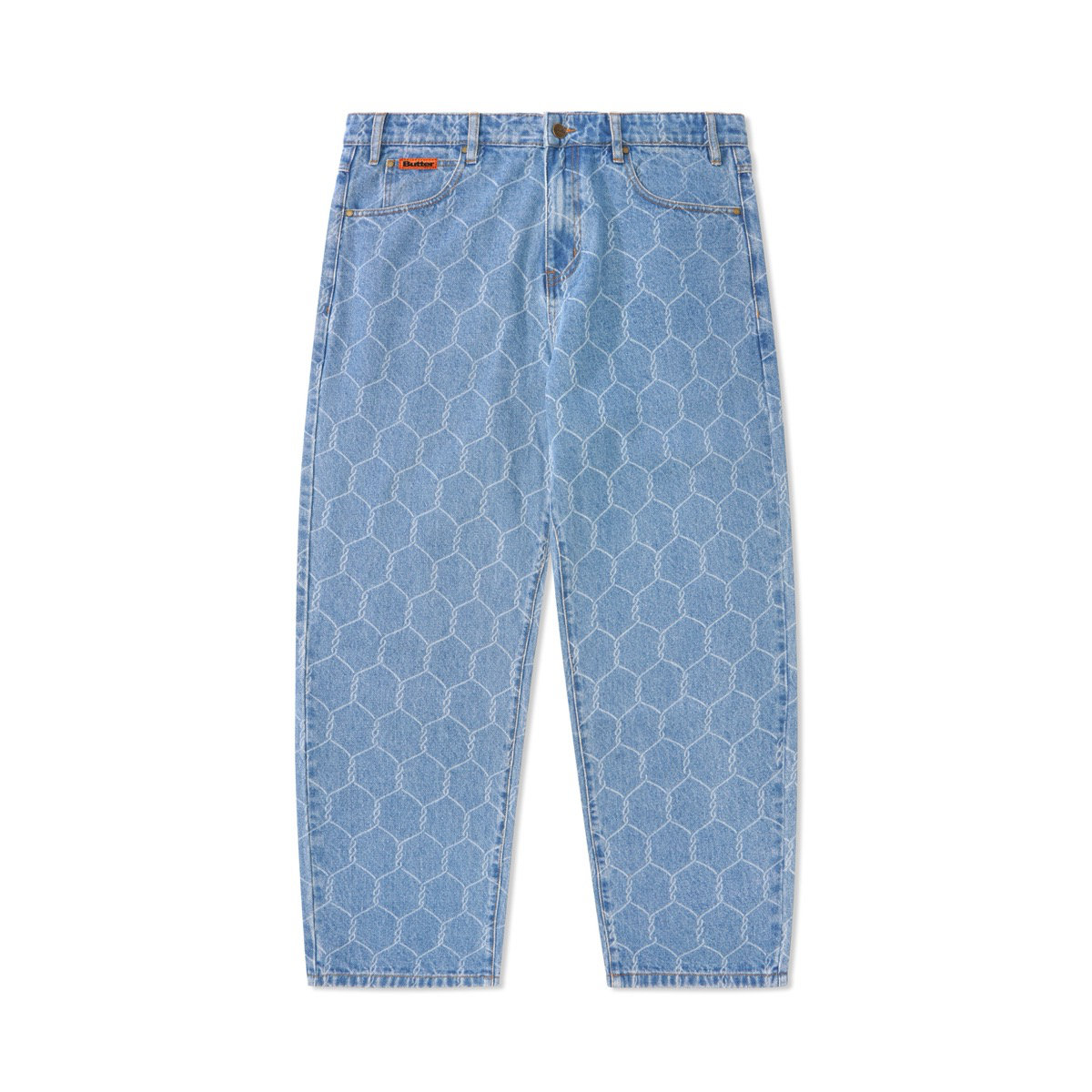 Chain Link Denim Jeans Chain Link Denim Jeans