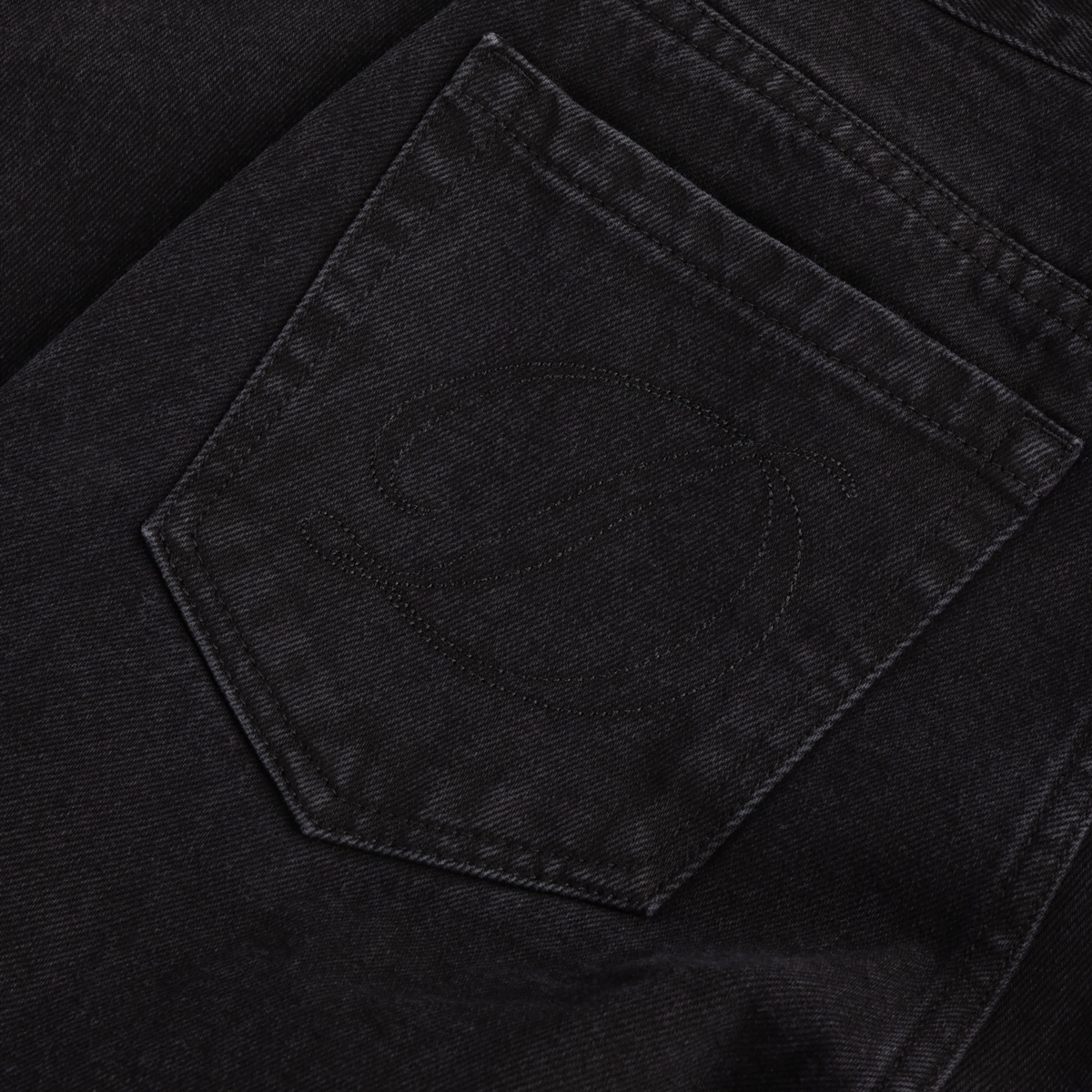 Women's Baggy Denim Pants Dime Women's Baggy Denim Pants Black, vue 5