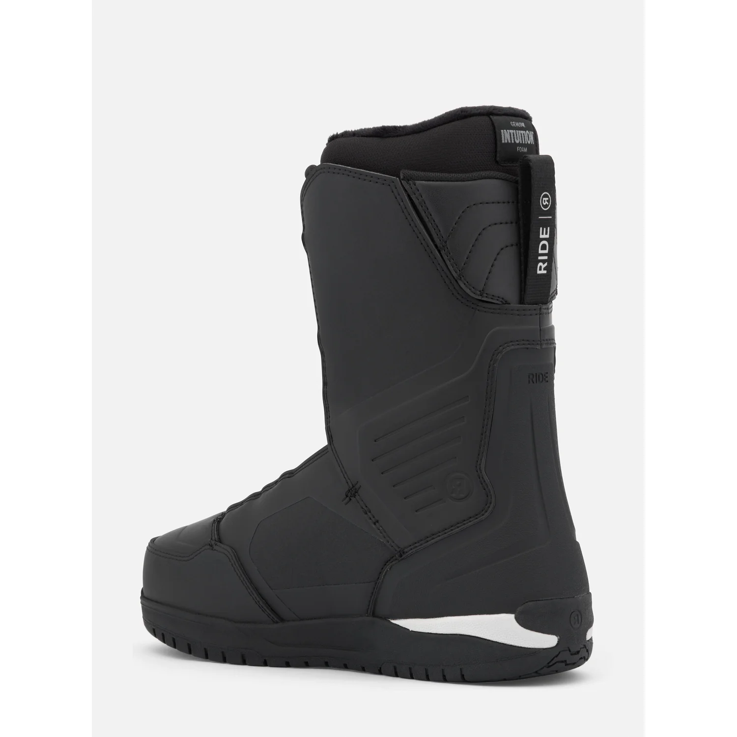 Snowboardstiefel, Schwarz, Schnürverschluss, Gepolsterter Schaft, Gummisohle